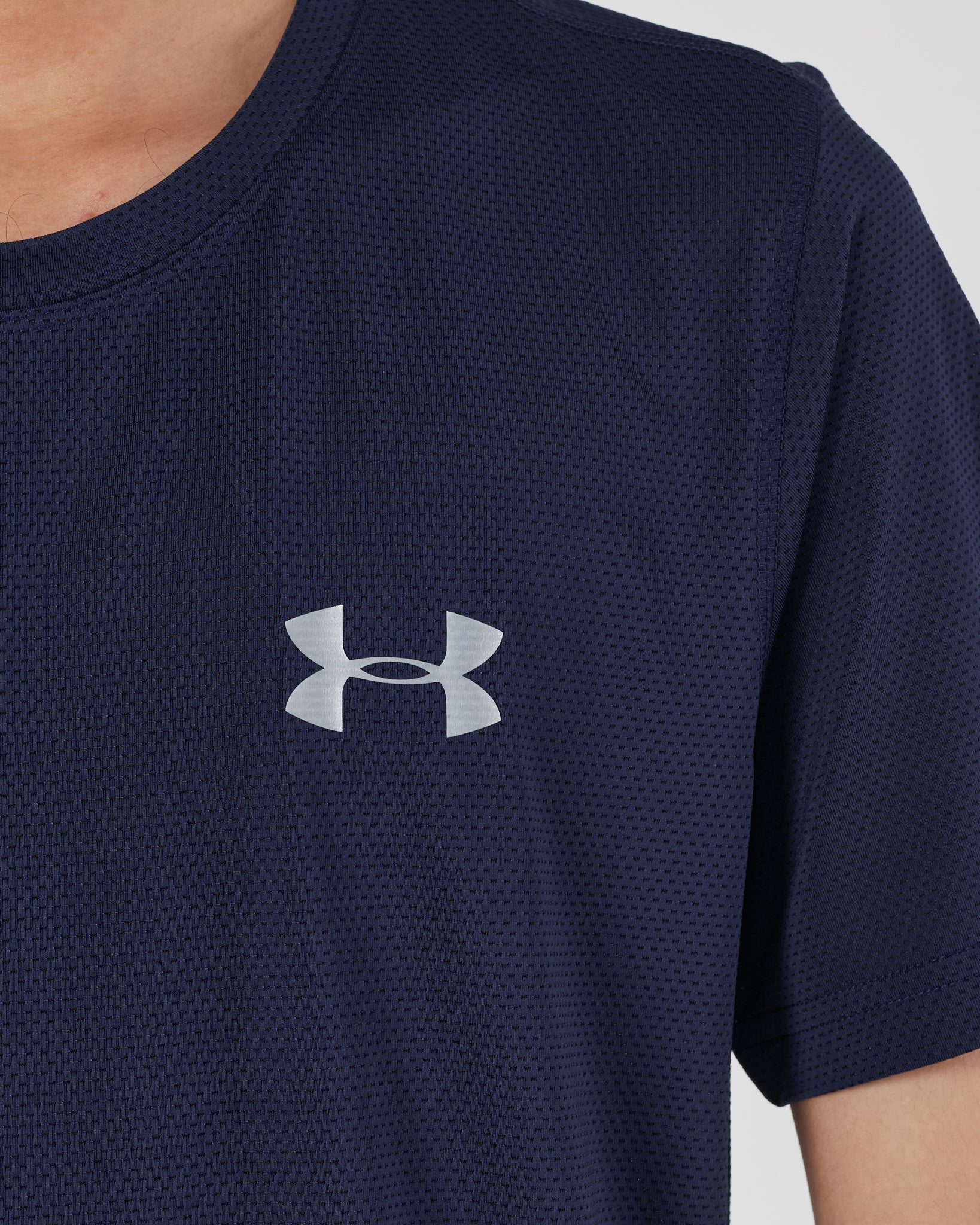 UA Men Dark Blue Sport T-Shirt 13.90