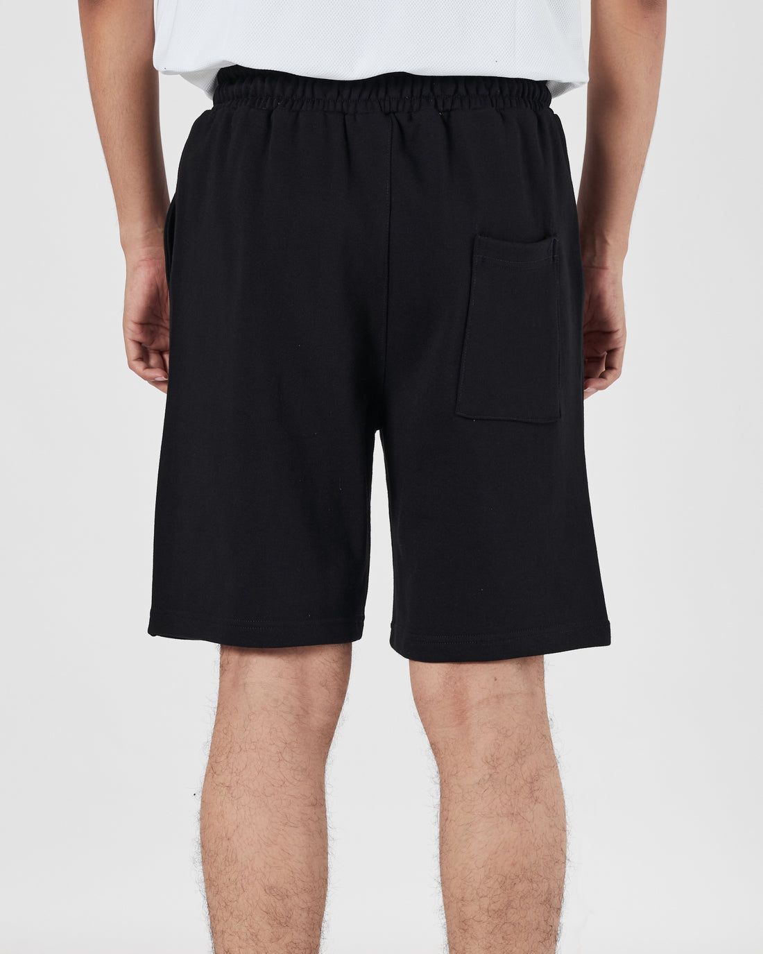 TH Signature Logo Printed Men Black Shorts 15.90