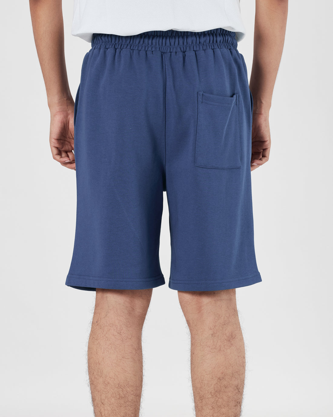 TH Signature Logo Printed Men Blue Shorts 15.90
