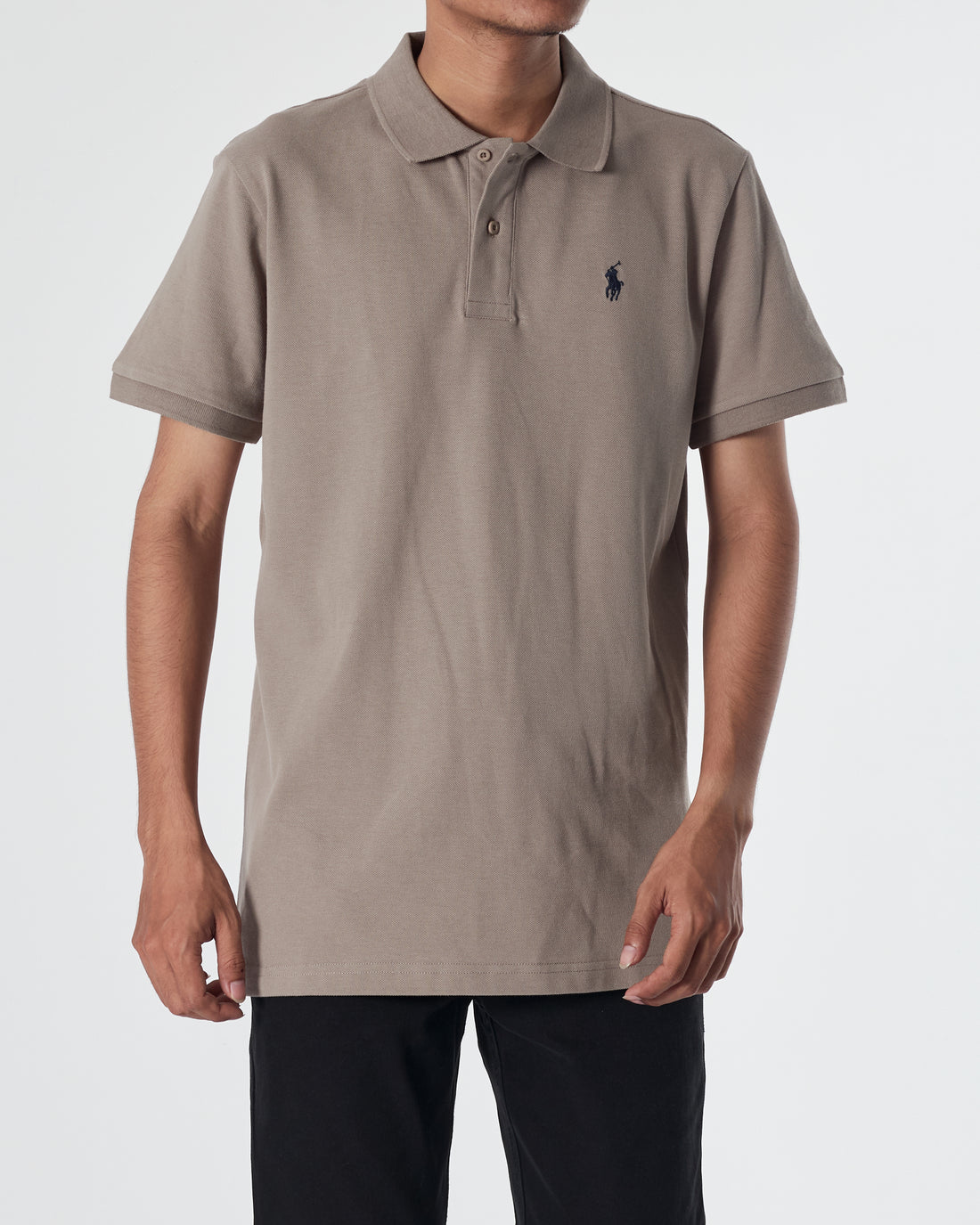 RL Plain Color Men Brown Polo Shirt 22.90
