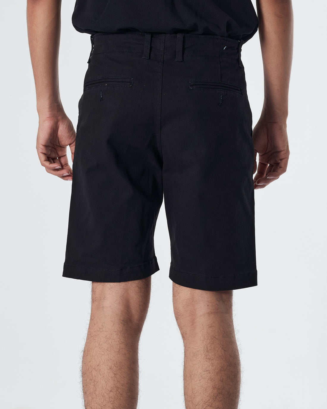 LAC Men Black Khaki Short Pants 17.90