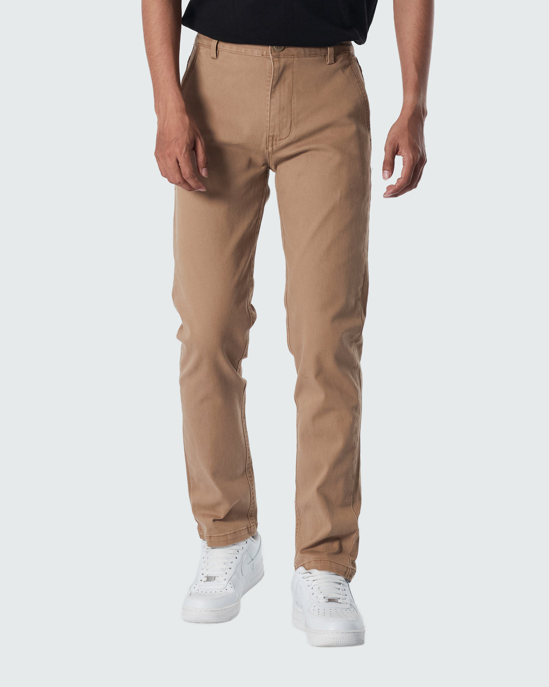 HUG Straight Fit Men Brown Khaki Pants 25.90