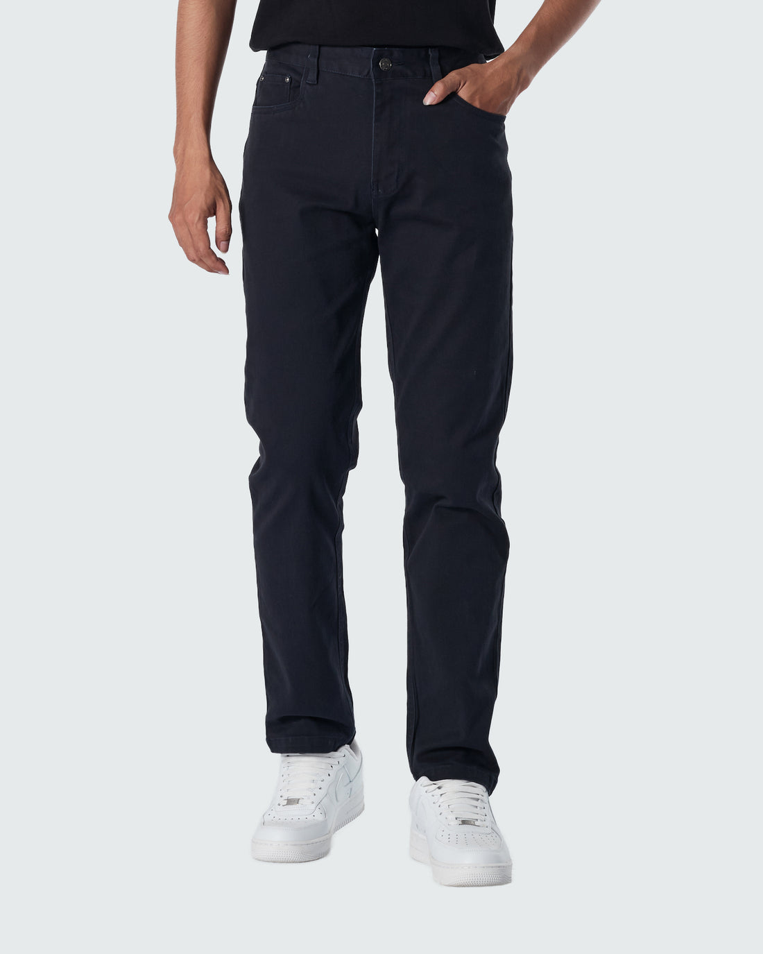 LAC Plain Color Men Blue Khaki Pants 25.90