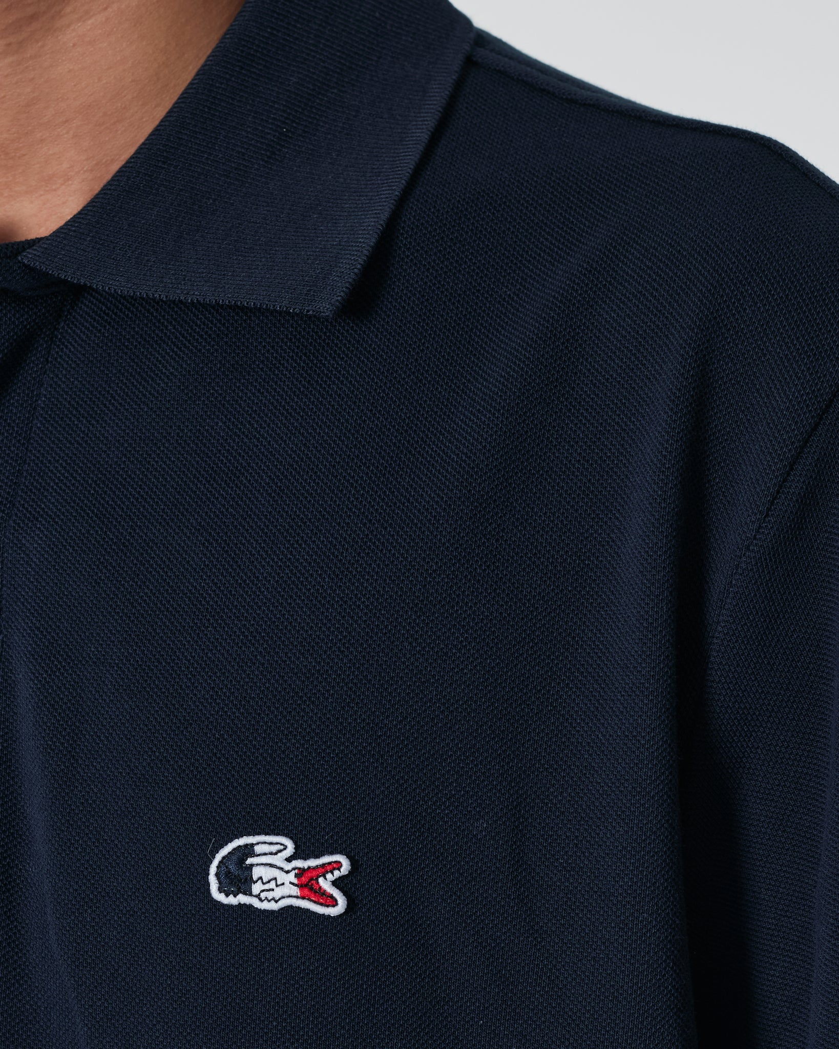 LAC Plain Color Men Blue Polo Shirt 22.90