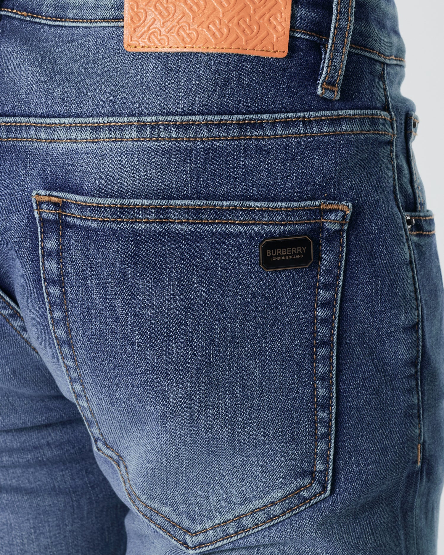 BUR Men Slim Fit Light Blue Jeans 24.90