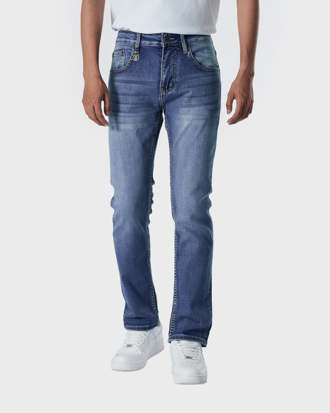 BUR Men Slim Fit Light Blue Jeans 24.90
