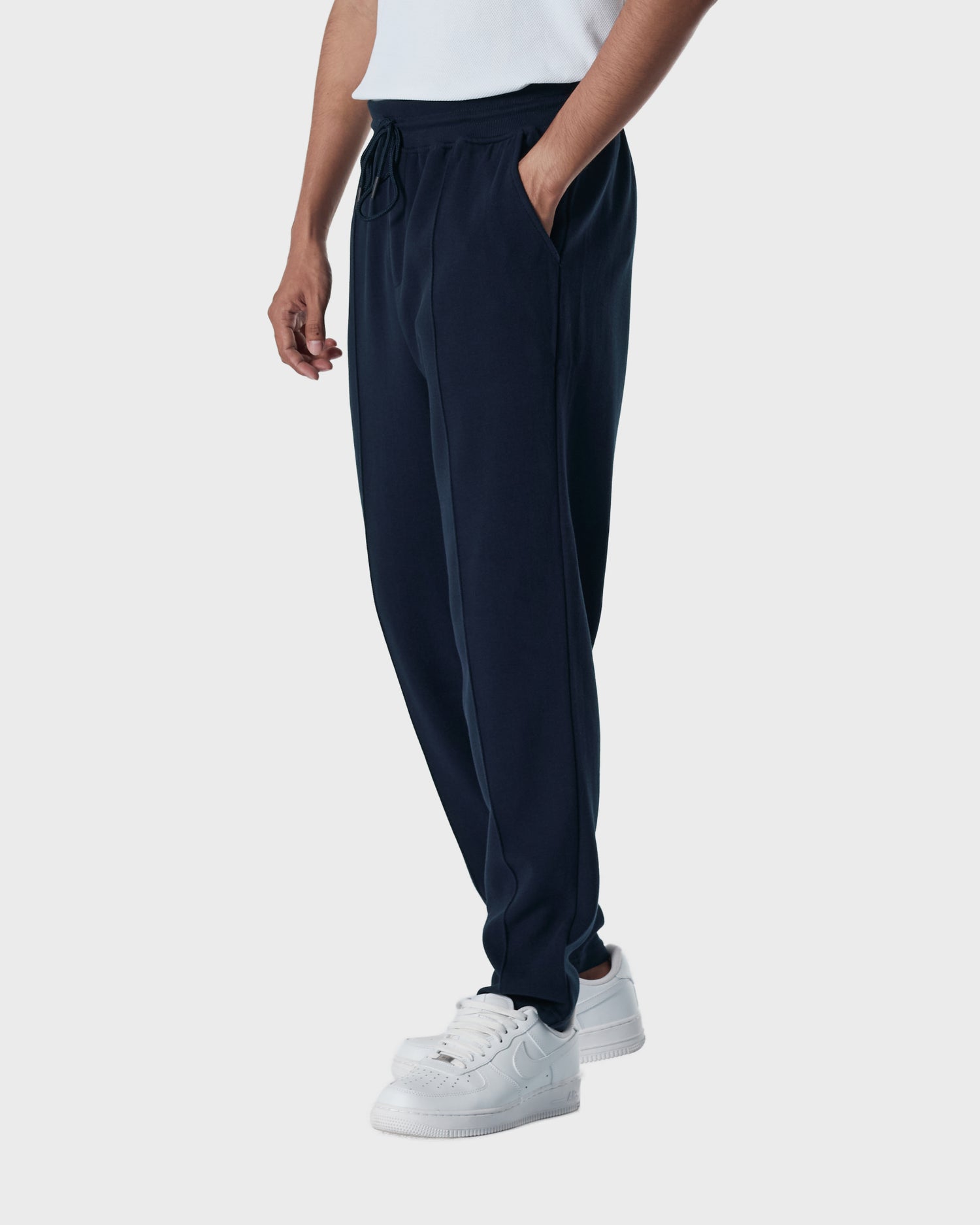 LAC Plain Color Men Blue Track Pants 19.90
