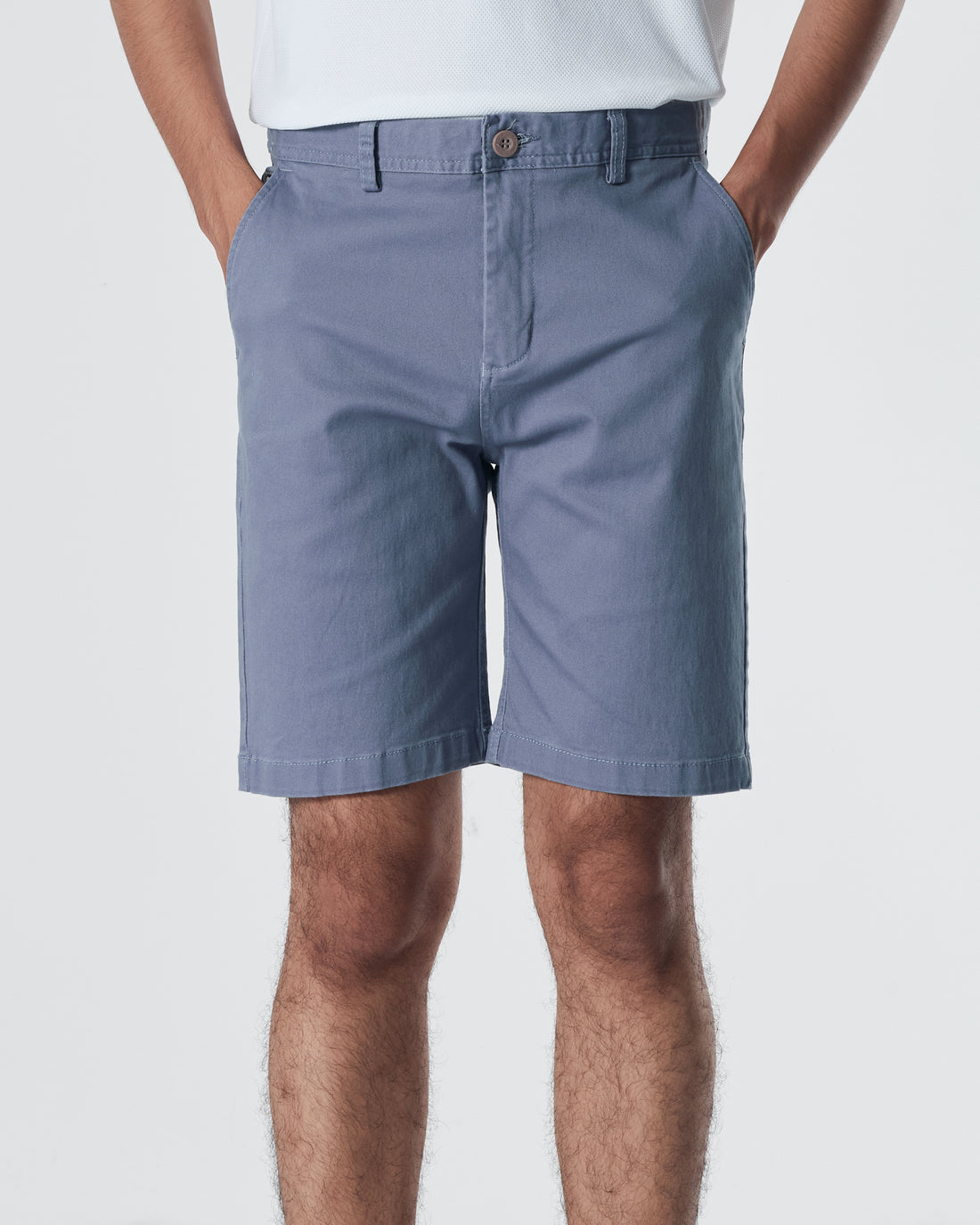 TH Plain Color Men Light Blue Short Pants 16.90
