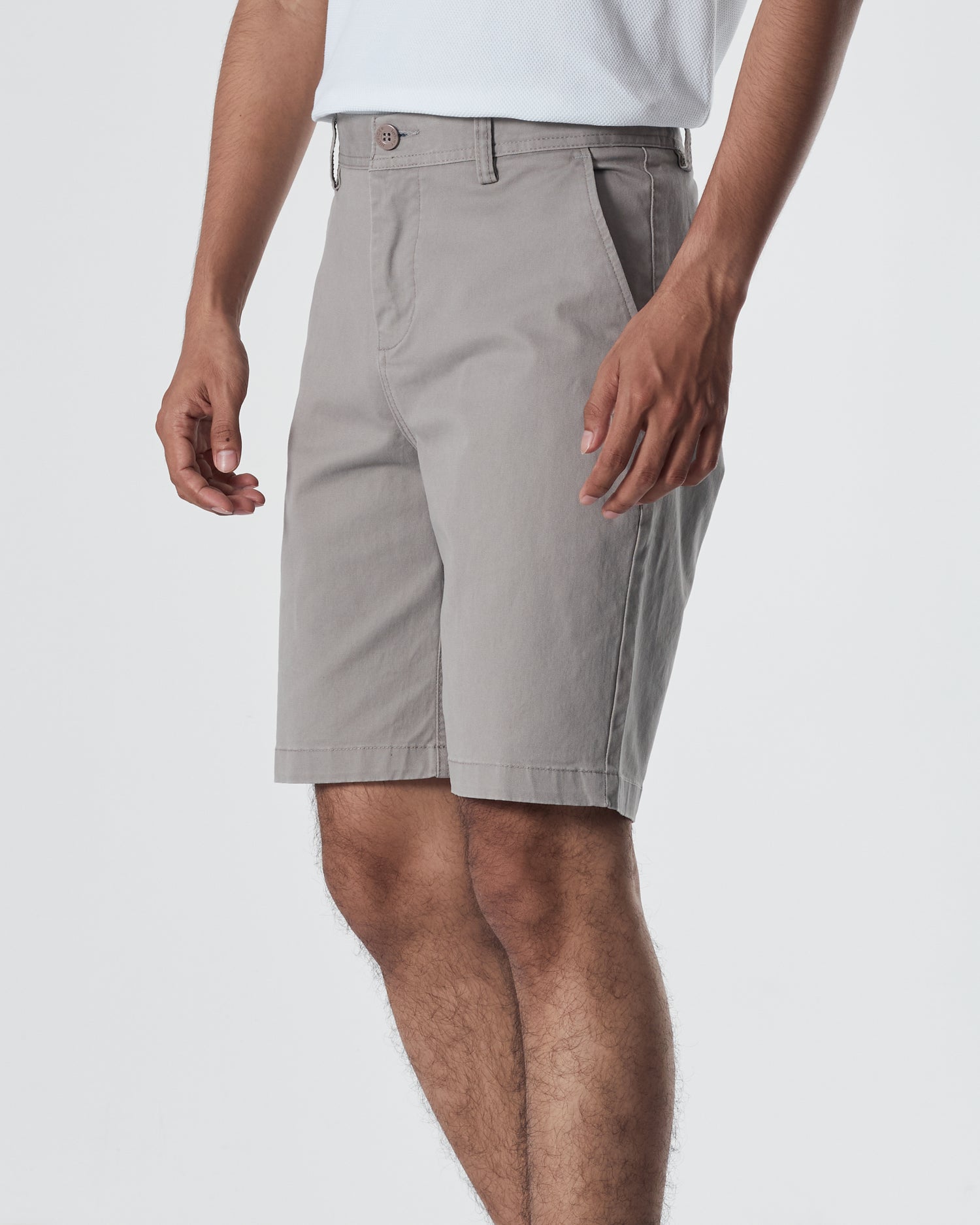 TH Plain Color Men Grey Short Pants 16.90