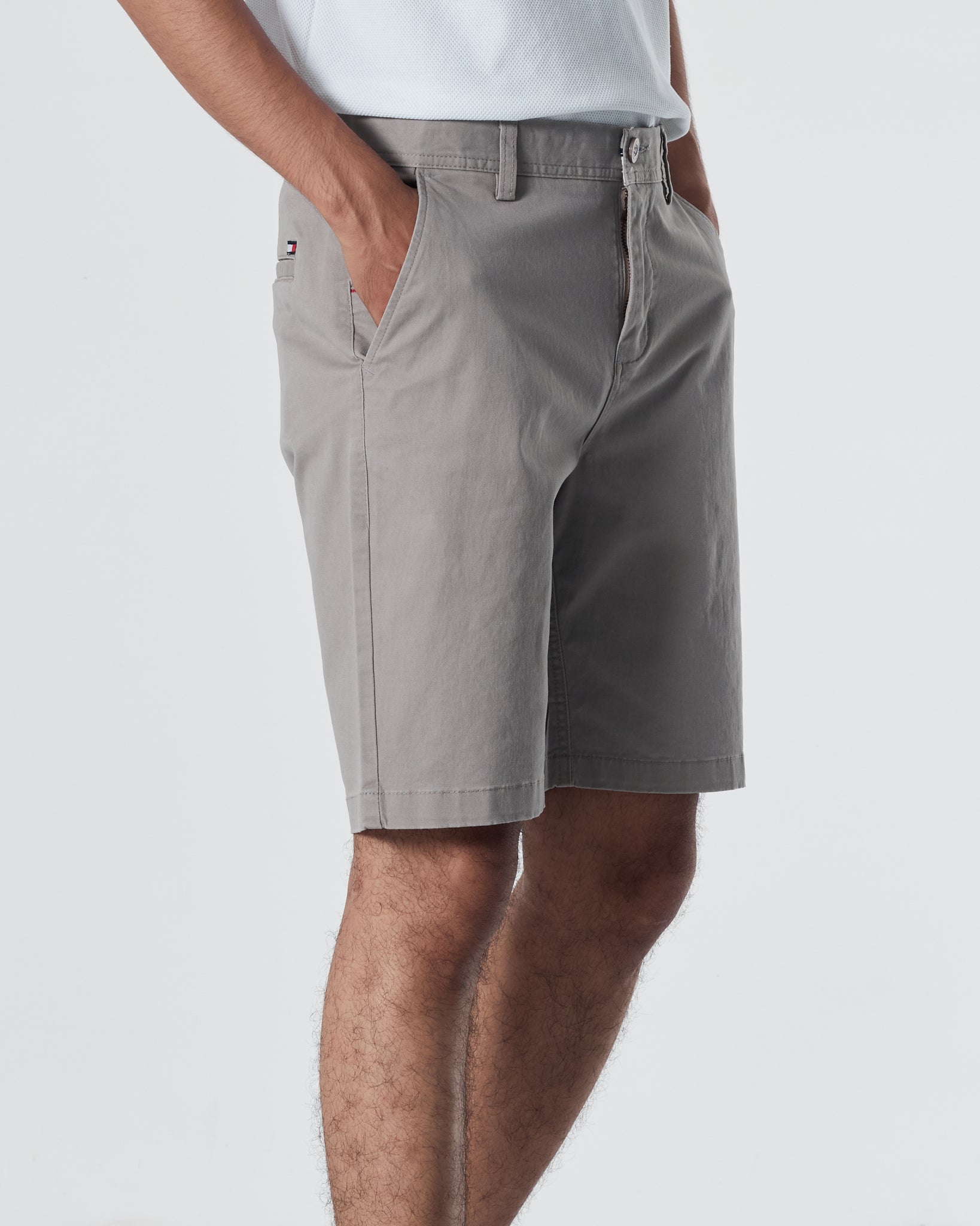 TH Plain Color Men Grey Short Pants 16.90