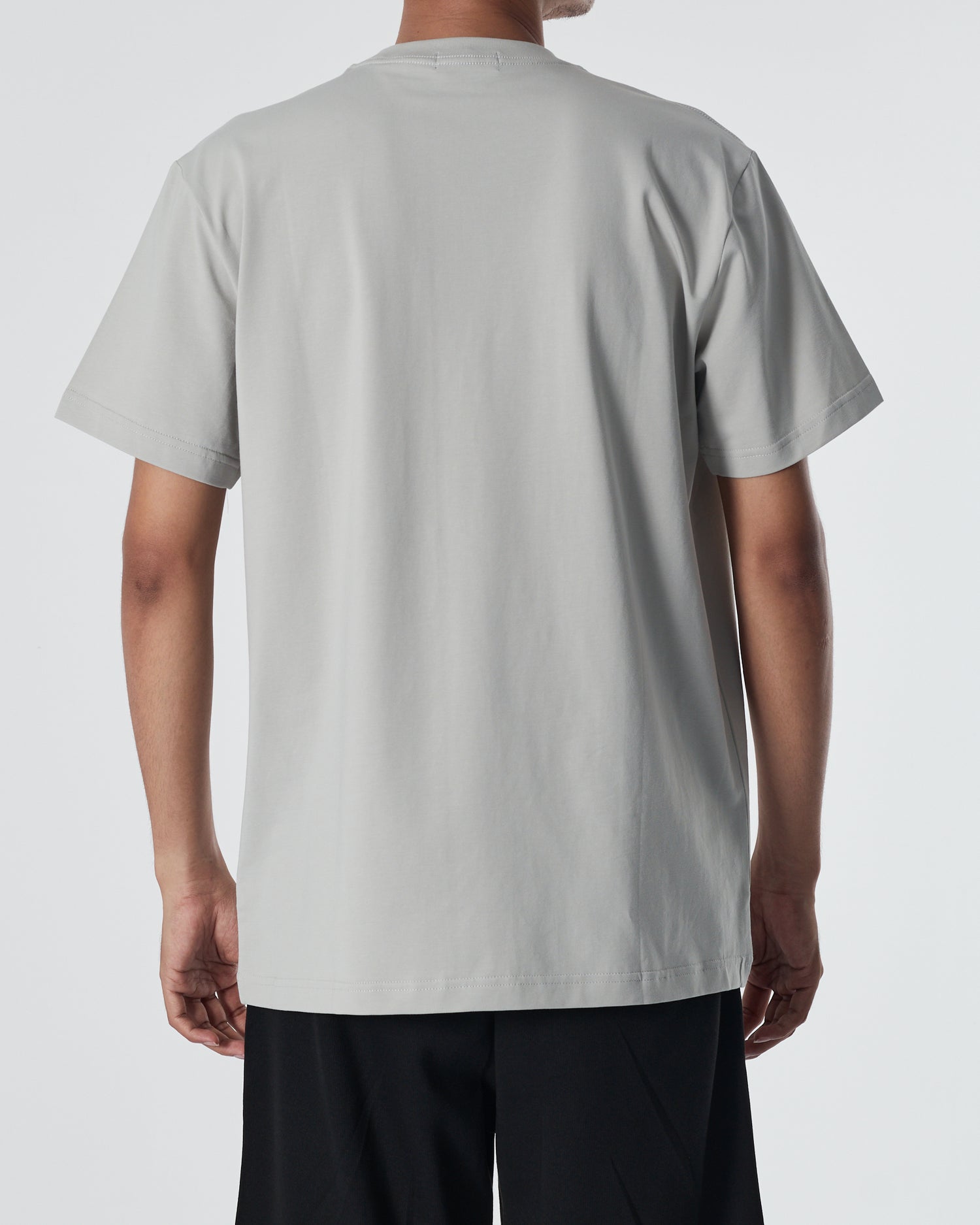 RL Plain Color Men Grey T-Shirt 12.90