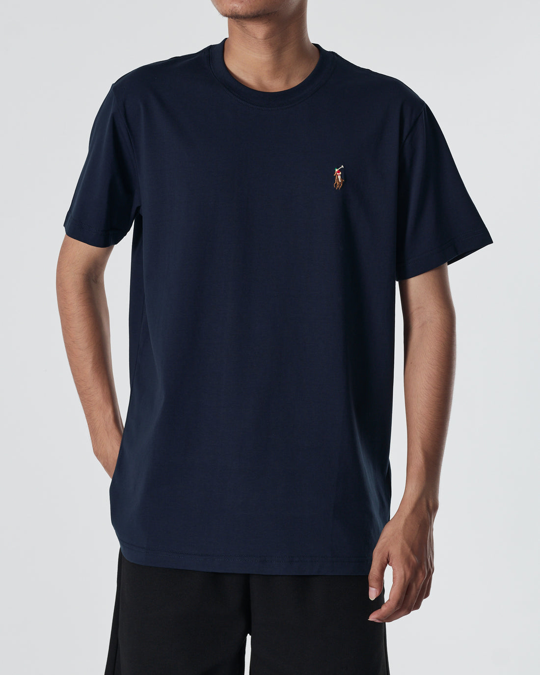 RL Plain Color Men Blue T-Shirt 12.90