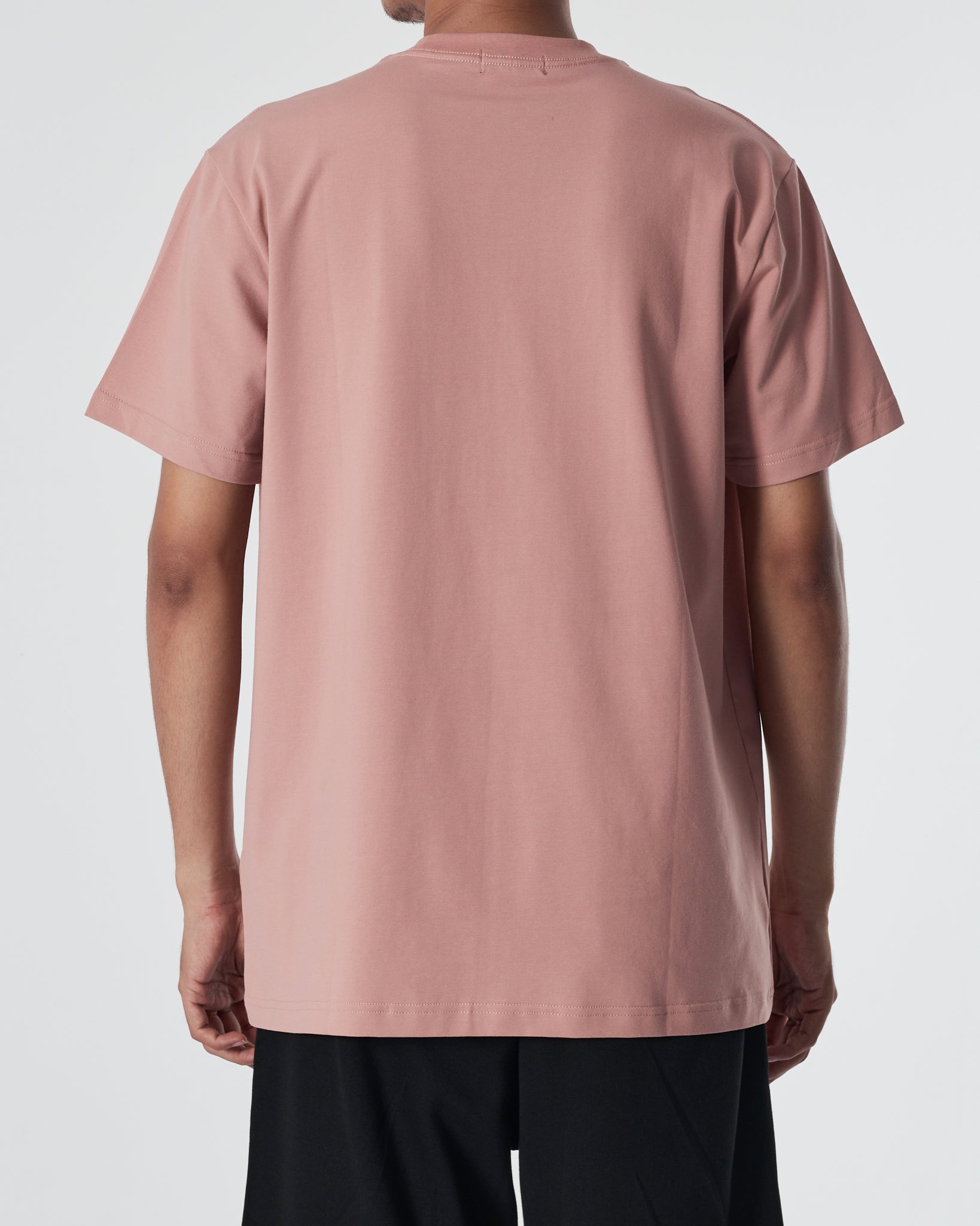 RL Plain Color Men Pink T-Shirt 12.90