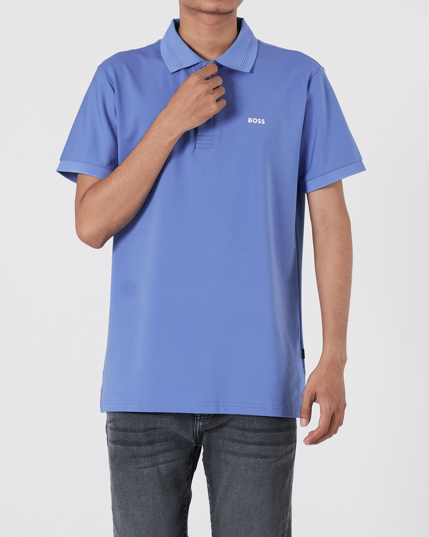 HUG Men Blue Polo Shirt 23.90