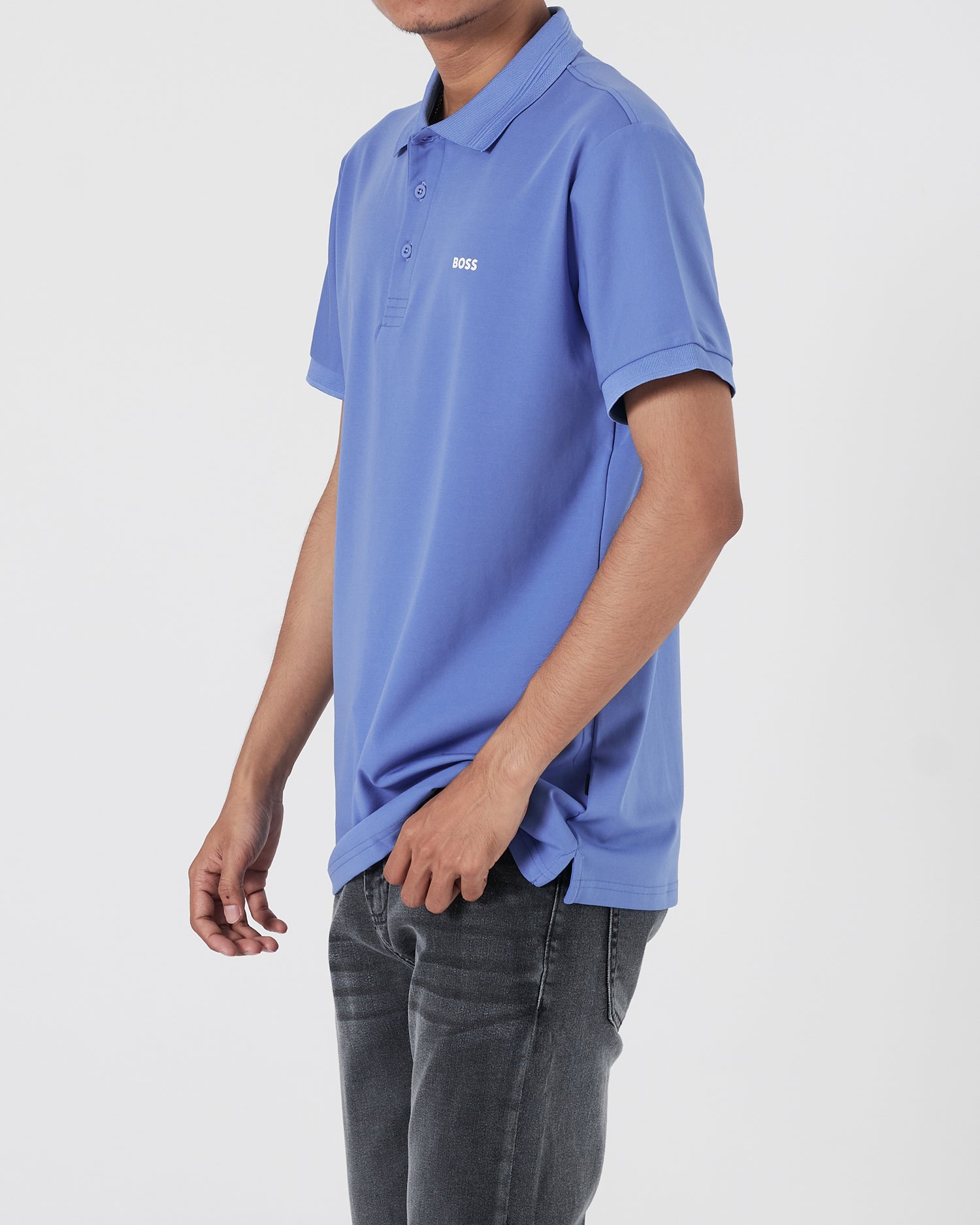 HUG Men Blue Polo Shirt 23.90