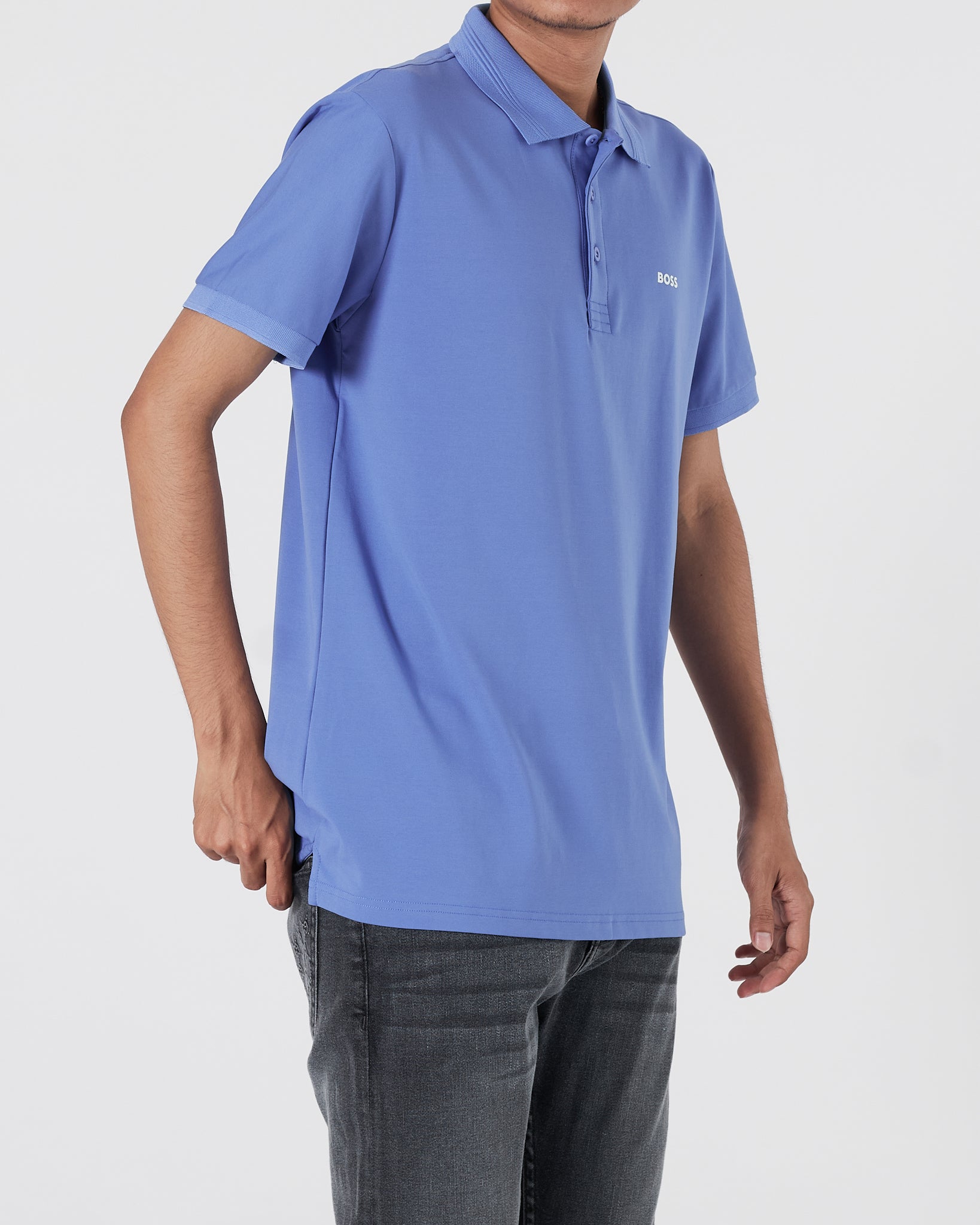 HUG Men Blue Polo Shirt 23.90