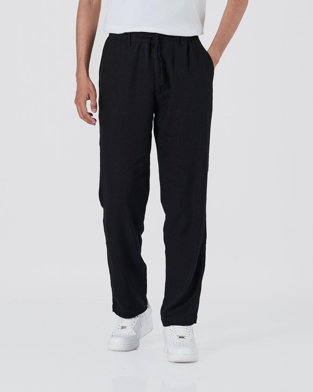 GAP Men Cotton Black Pants 24.90