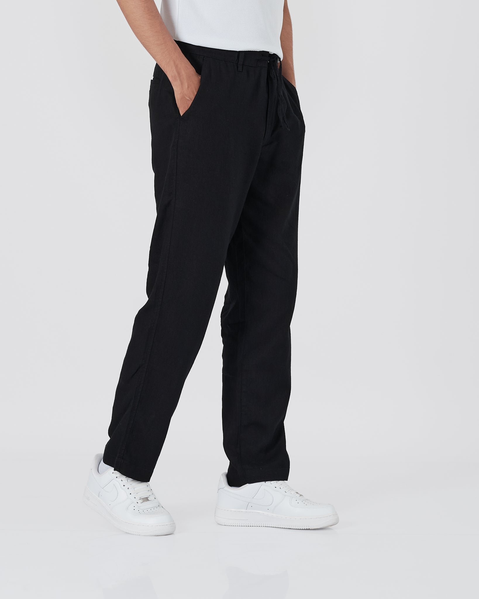 GAP Men Cotton Black Pants 24.90