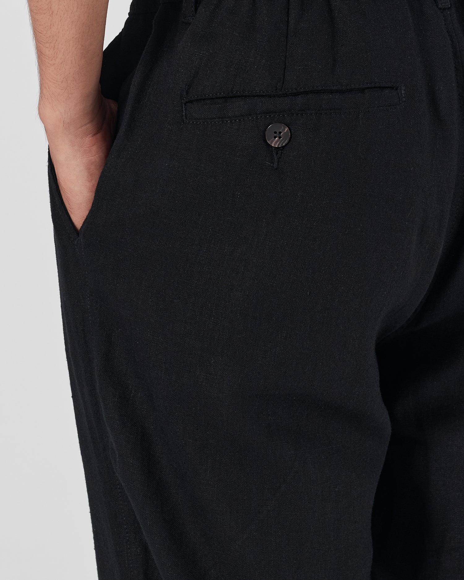 GAP Men Cotton Black Pants 24.90