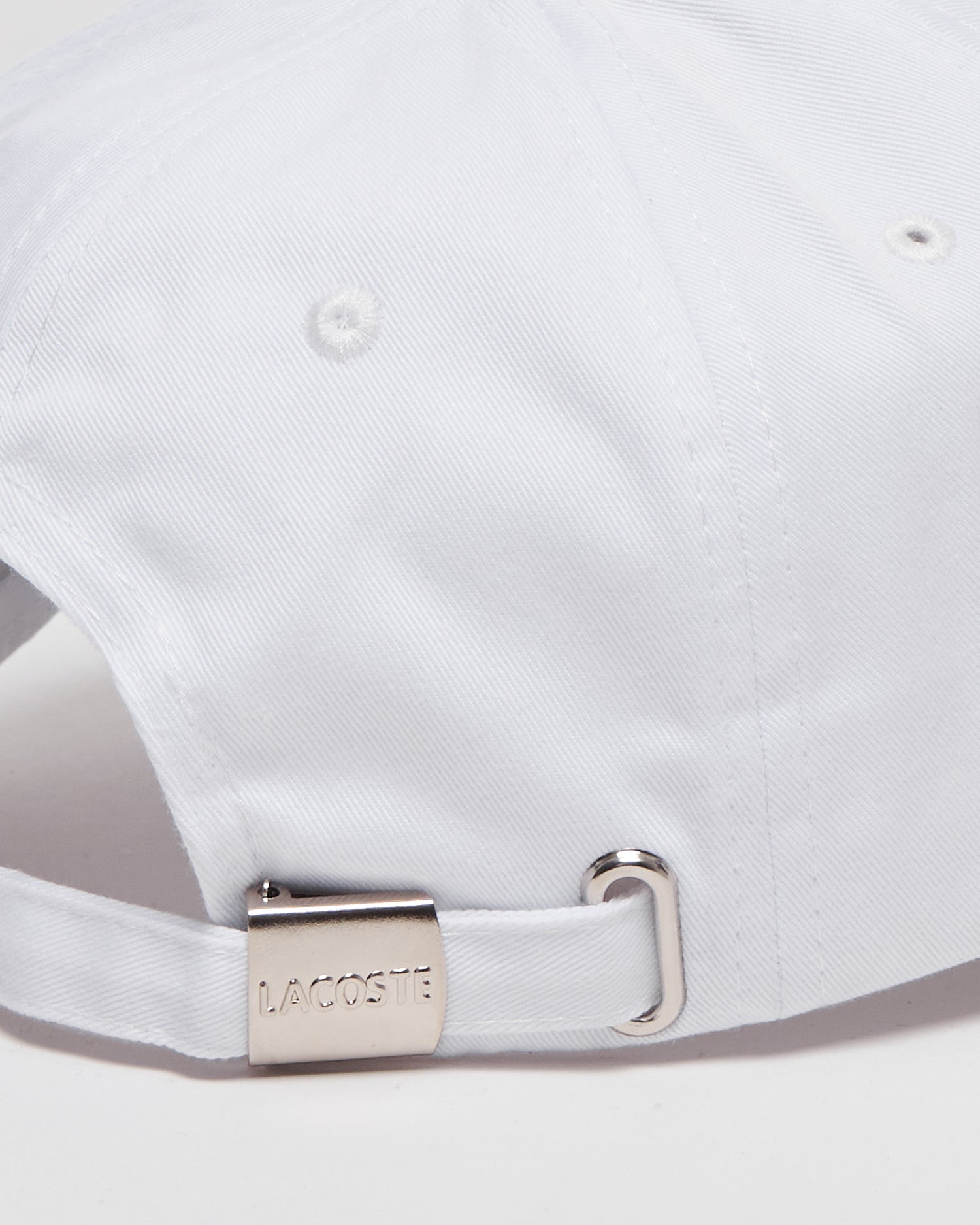 LAC Logo Embroidered White Cap 11.90