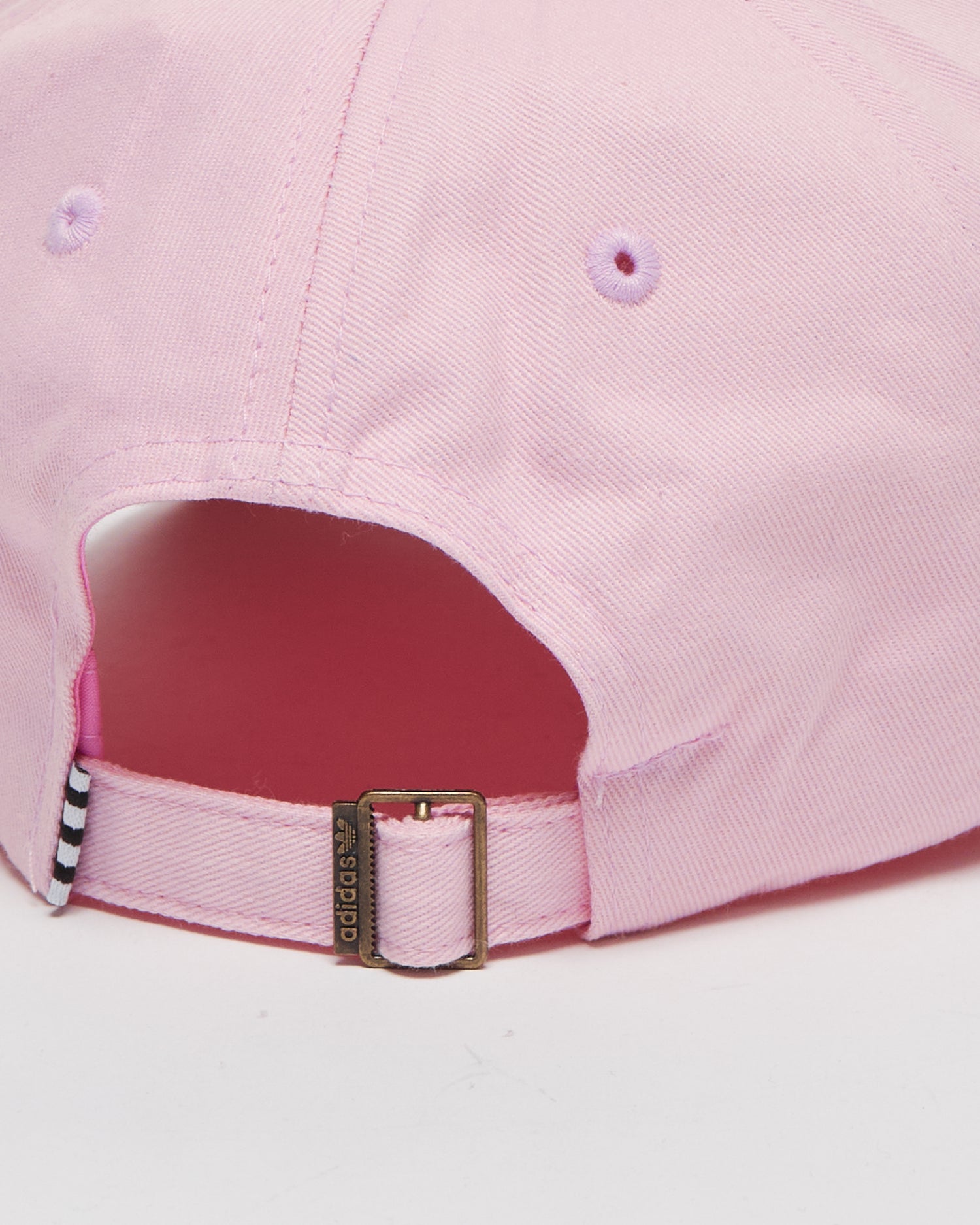 ADI Logo Embroidered Pink Cap 11.90