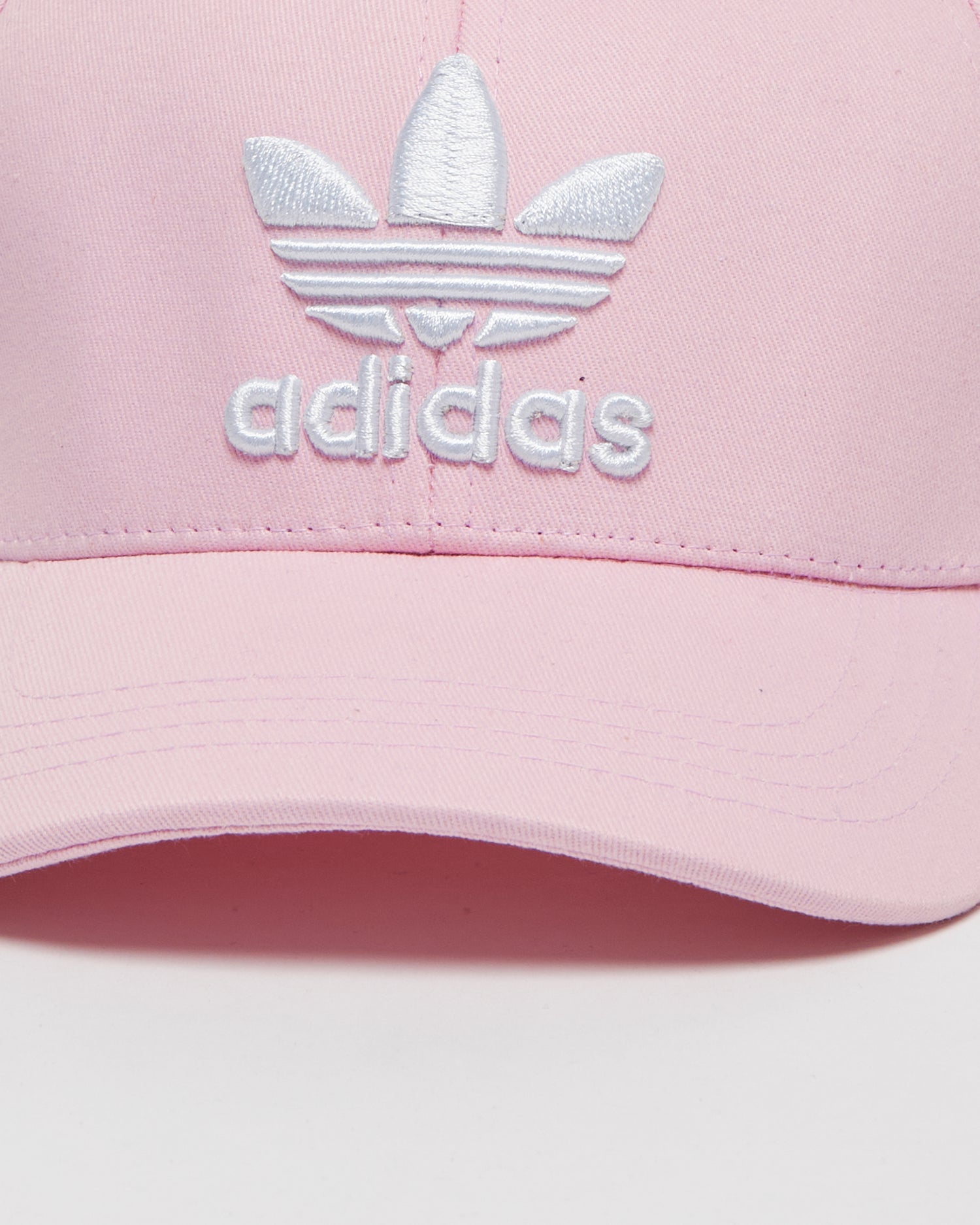 ADI Logo Embroidered Pink Cap 11.90