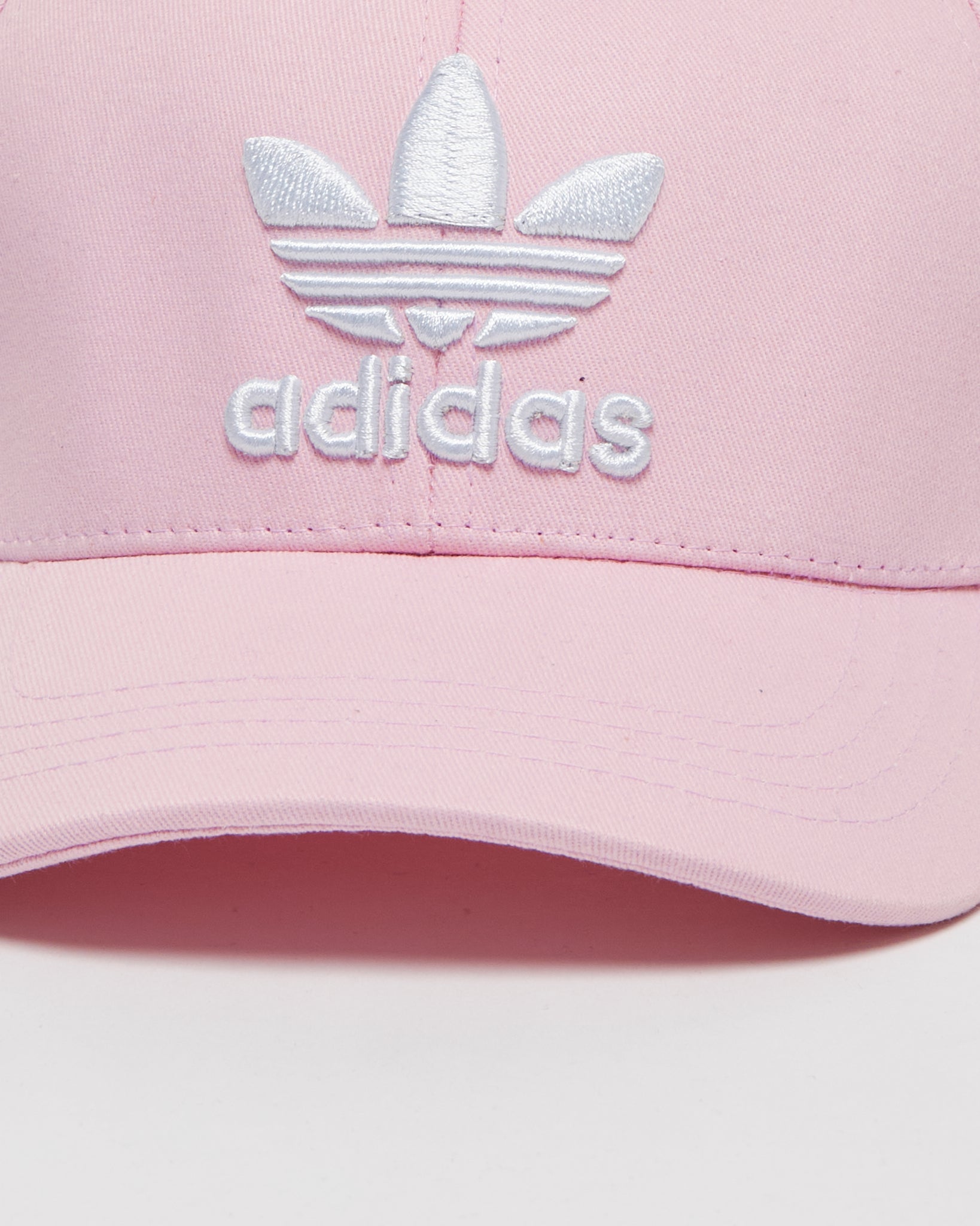 ADI Logo Embroidered Pink Cap 11.90