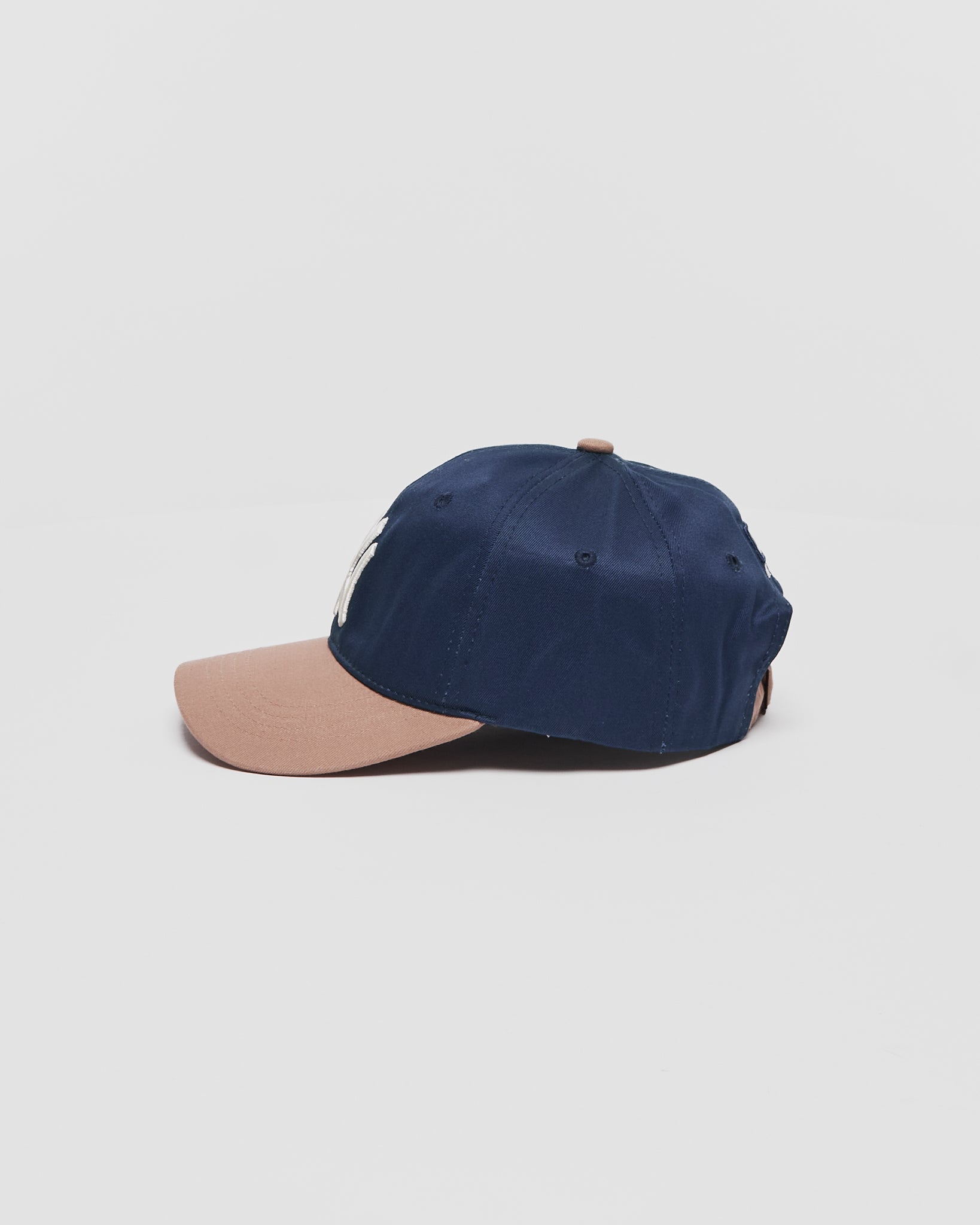 NY Logo Embroidered Color Block Cap 11.90