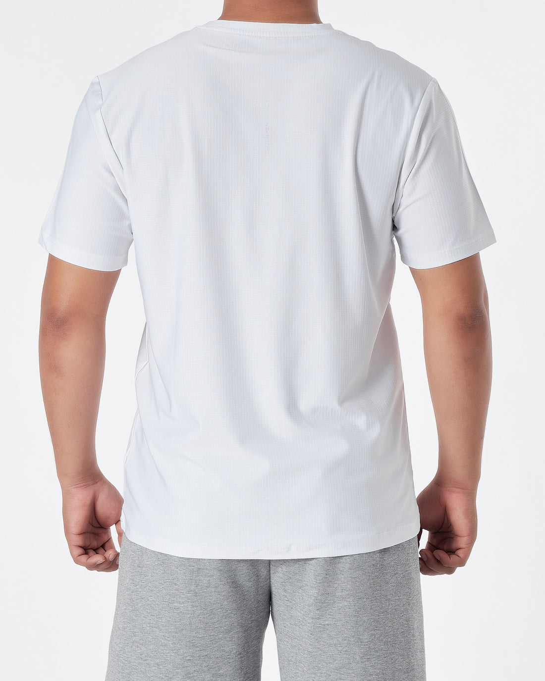 UA Logo Printed Men Sport White T-Shirt 12.90