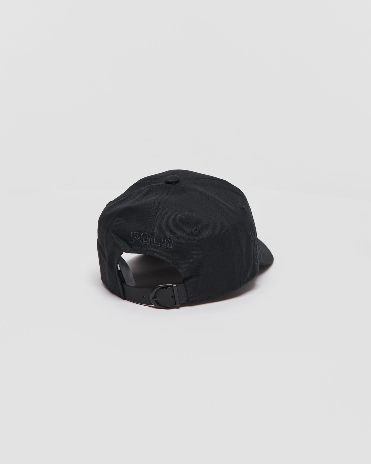 RL Logo Embroidered Black Cap 10.90