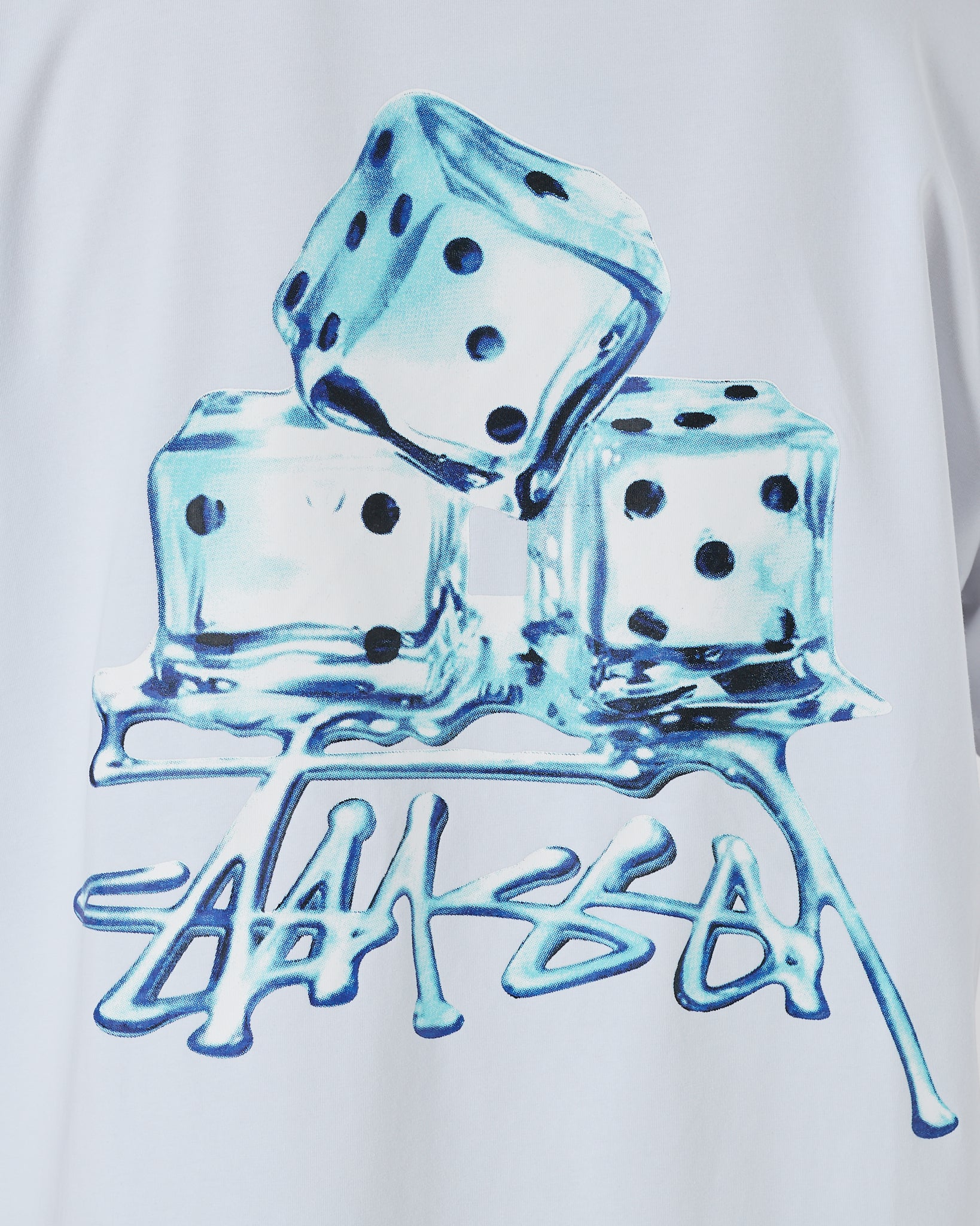 STU Dice Men White T-Shirt 16.50