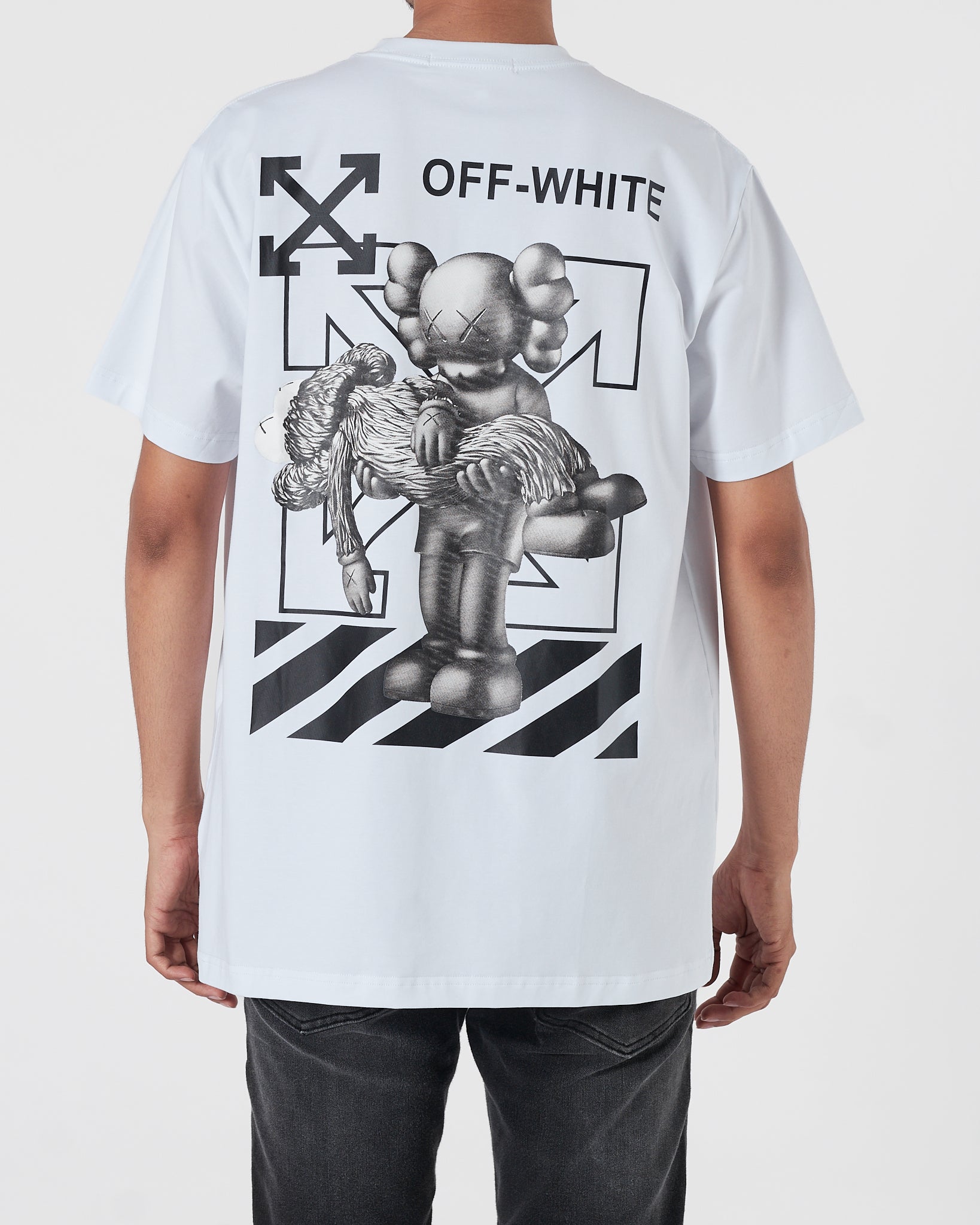 OW X Kaws Men White T Shirt 17.90