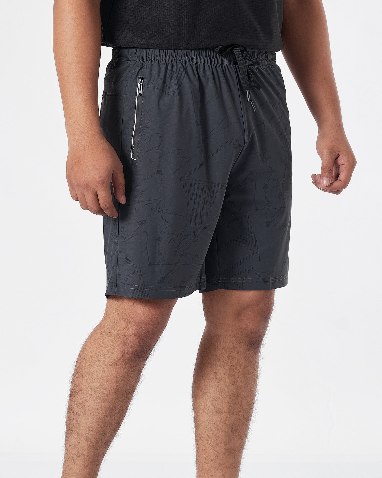 NIK Light Weight Men Grey Track Shorts 13.90