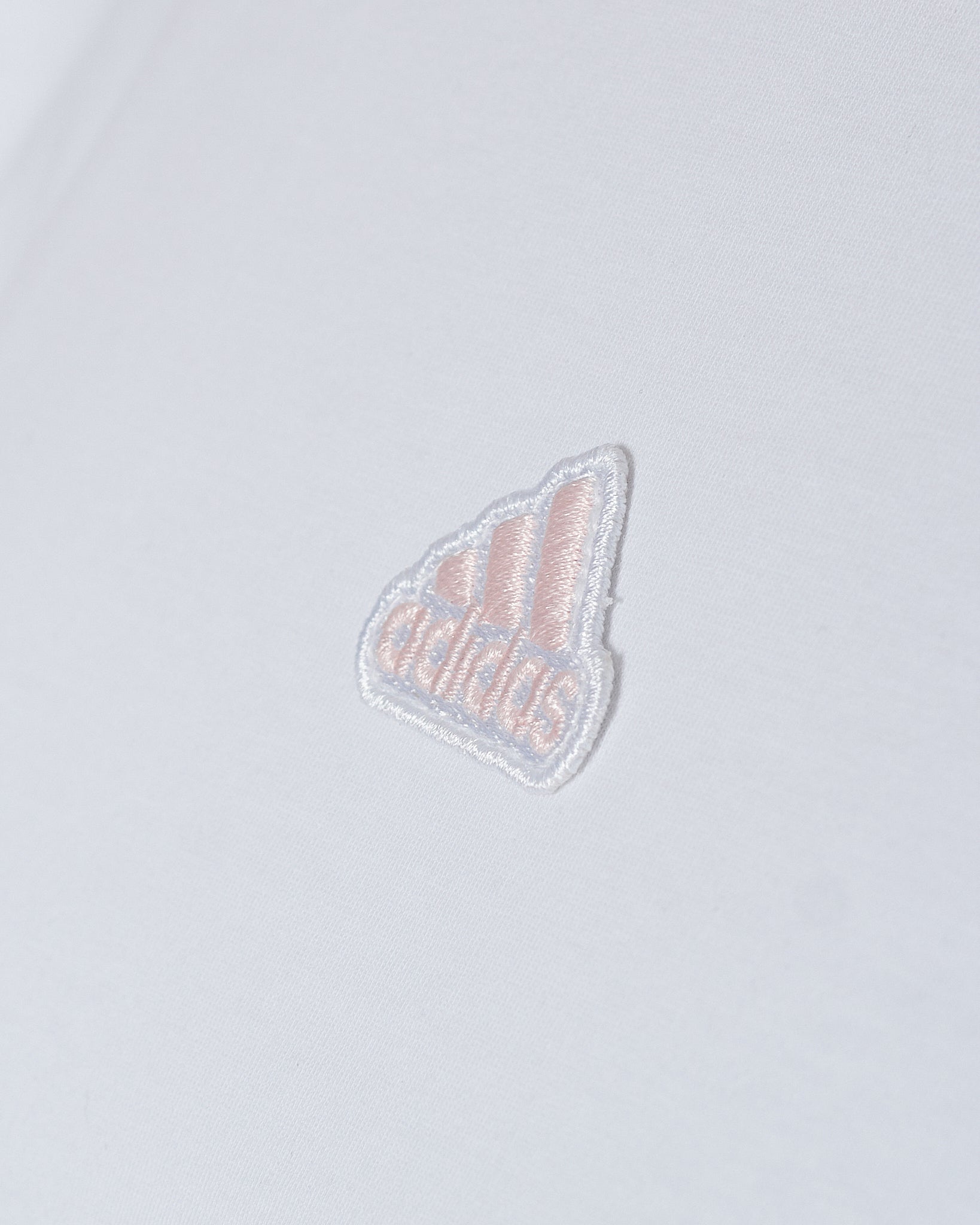 ADI Logo Embroidered Lady White T-Shirt 13.90