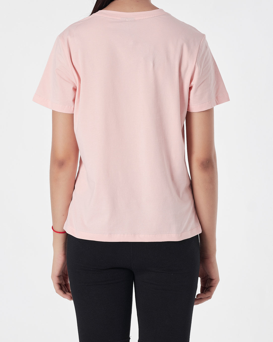 ADI Logo Embroidered Lady Pink T-Shirt 13.90