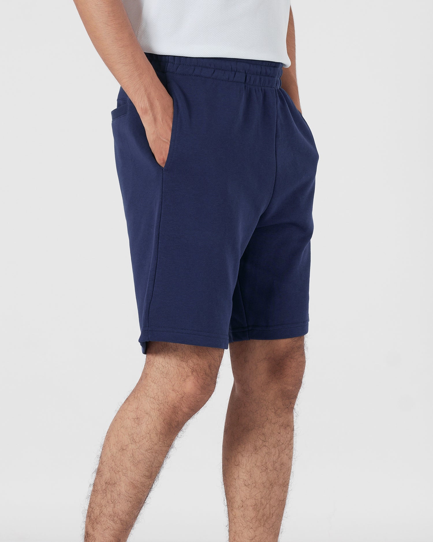 MON Logo Embroidered Men Blue Shorts 14.90