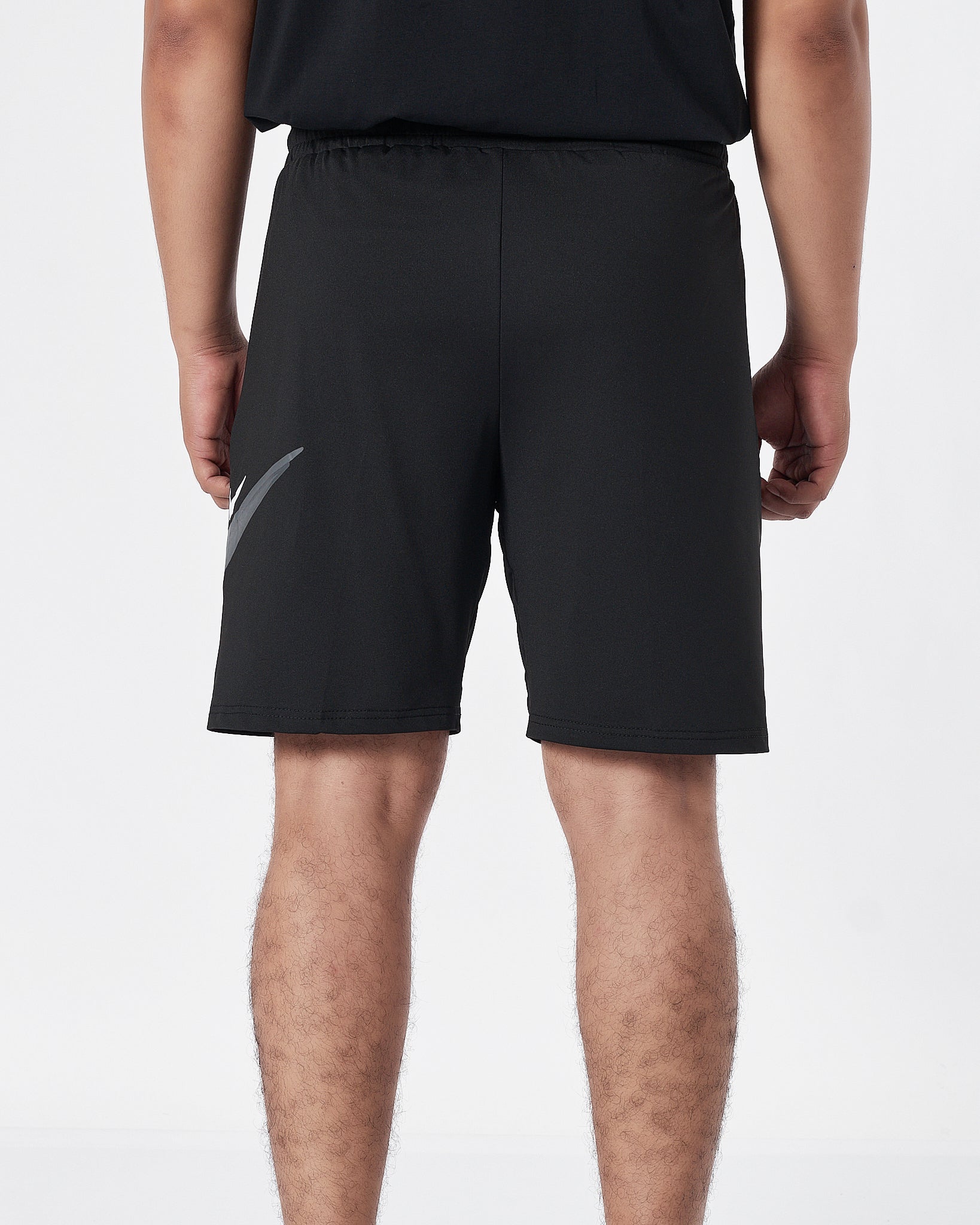 NIK Triple Swooh Printed Men Black Track Shorts 12.90