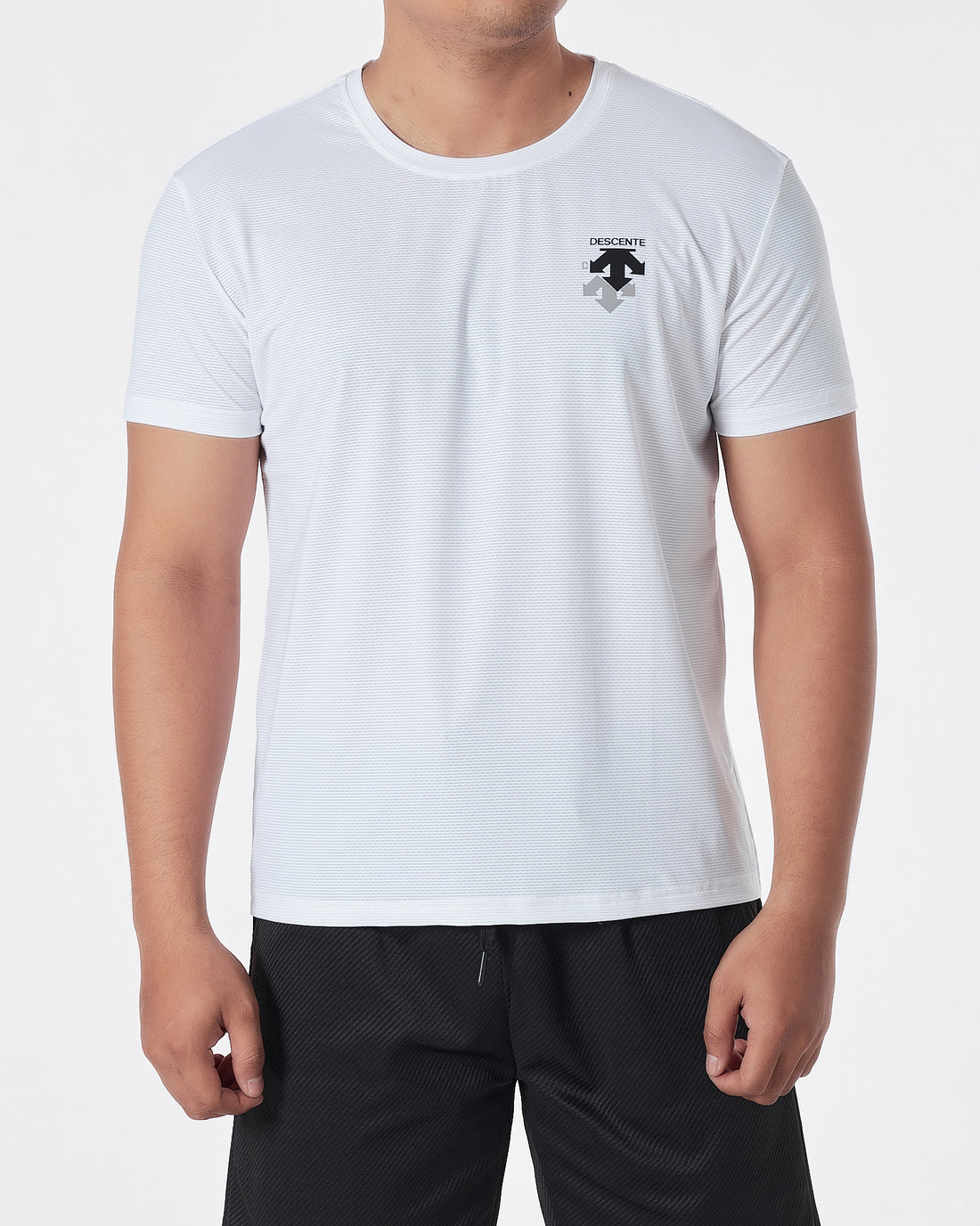 DES Logo Printed Men White Sport T-Shirt 13.50