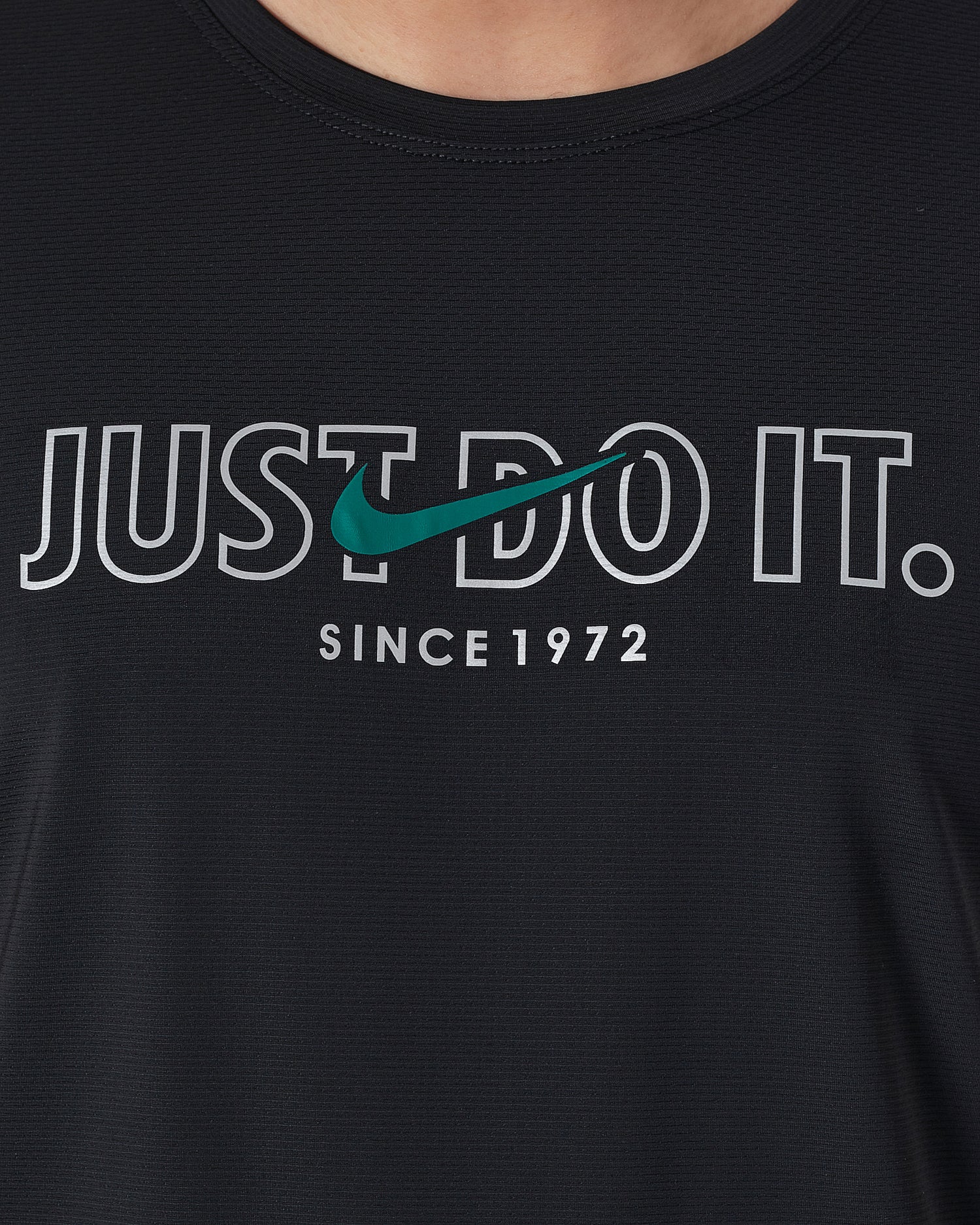 NIK Just Do It Men Black Sport T-Shirt 13.90