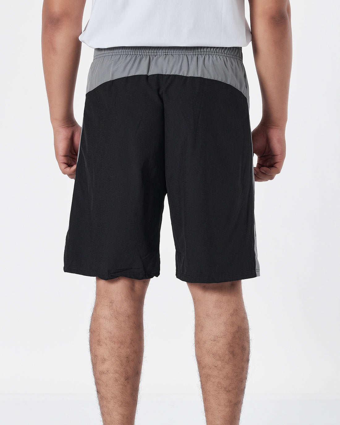 UA Side Striped Logo Vertical Men Black Track Shorts 12.90