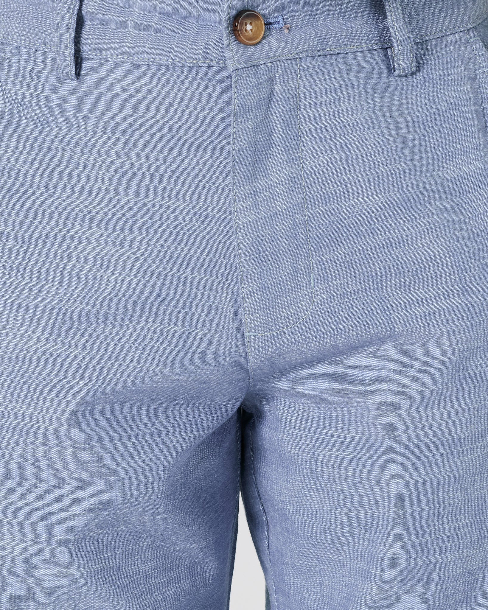 ZAR Linen Men Light Blue Pants 24.90