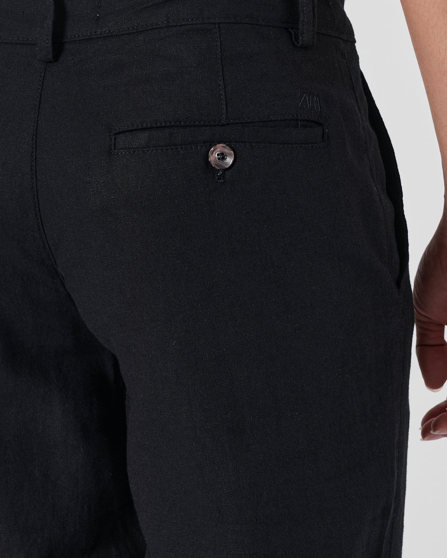 ZAR Linen Men Black Pants 24.90