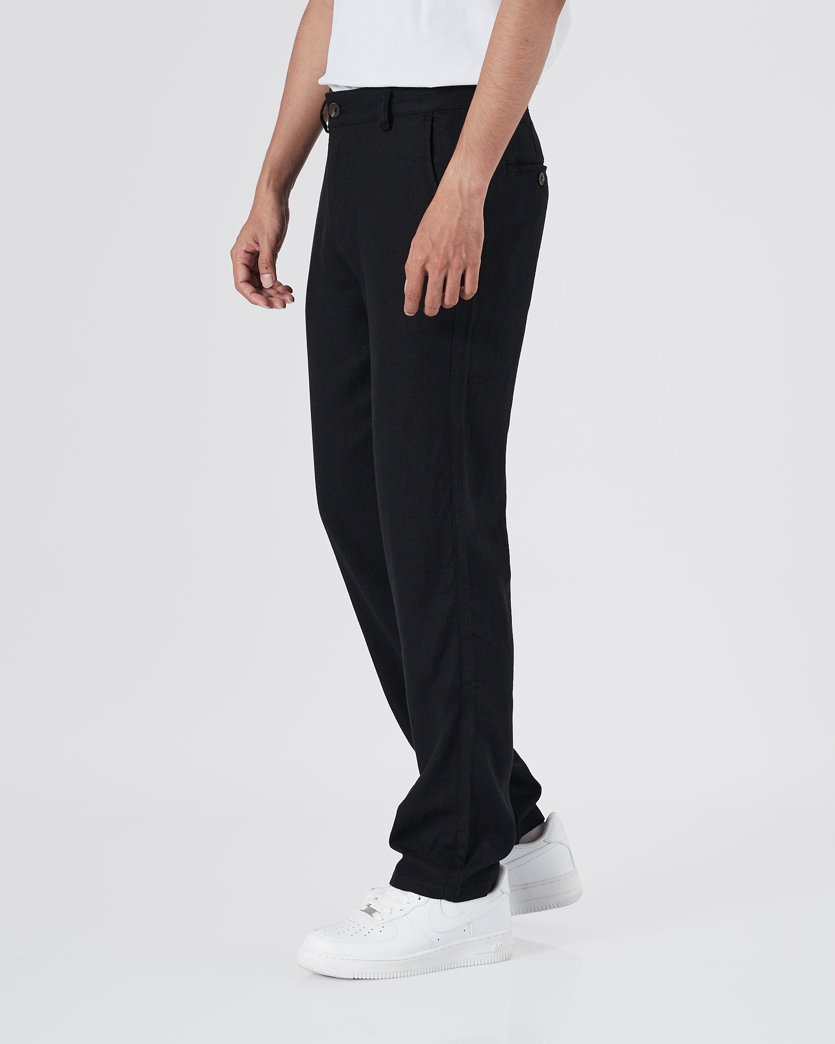 ZAR Linen Men Black Pants 24.90