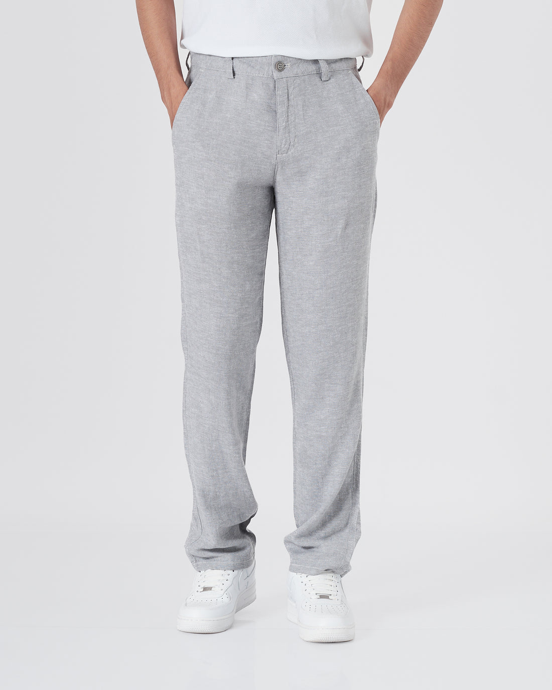 ZAR Linen Men Grey Pants 24.90