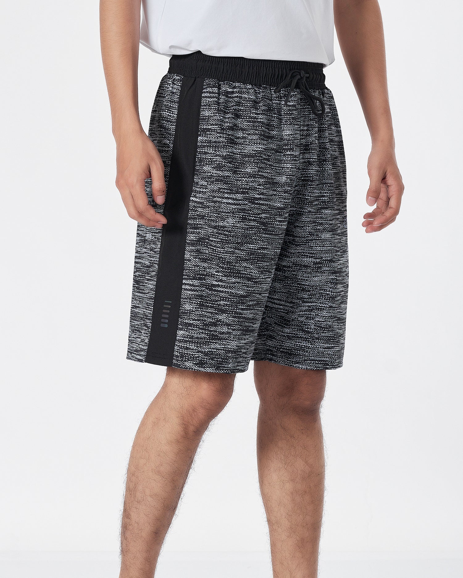 UA Left Logo Printed Men Grey  Track Shorts 12.90