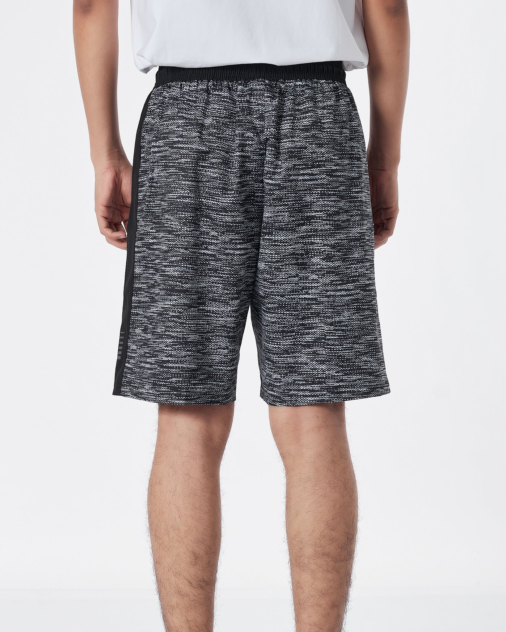 UA Left Logo Printed Men Grey  Track Shorts 12.90