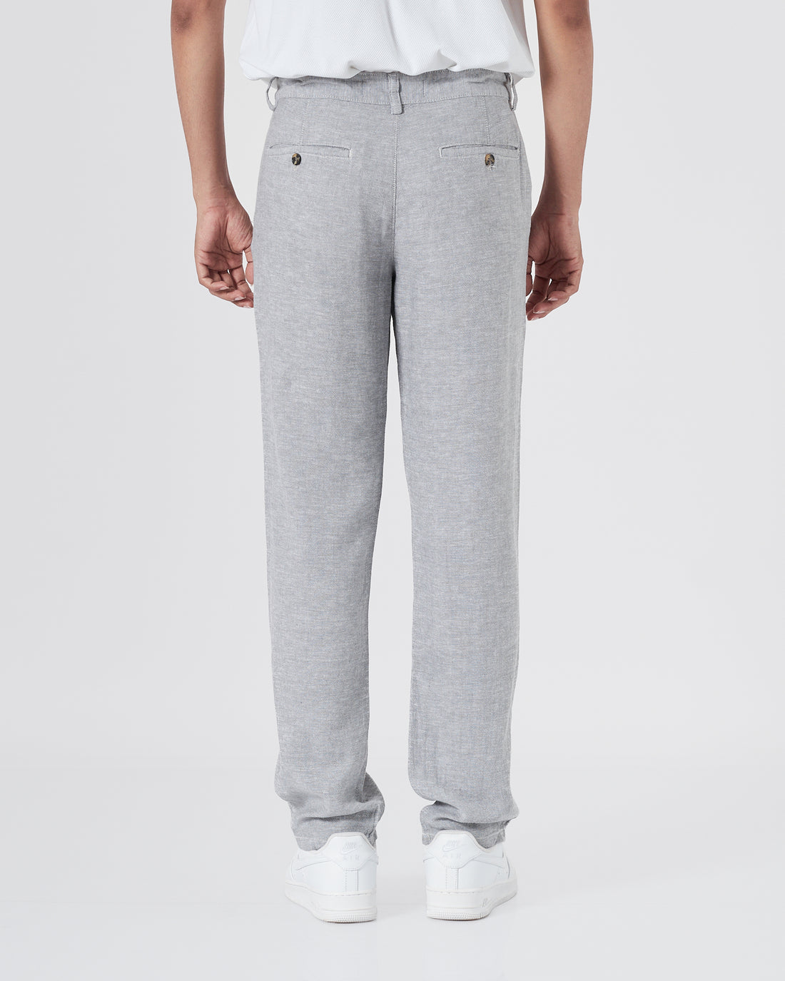 ZAR Linen Men Grey Pants 24.90