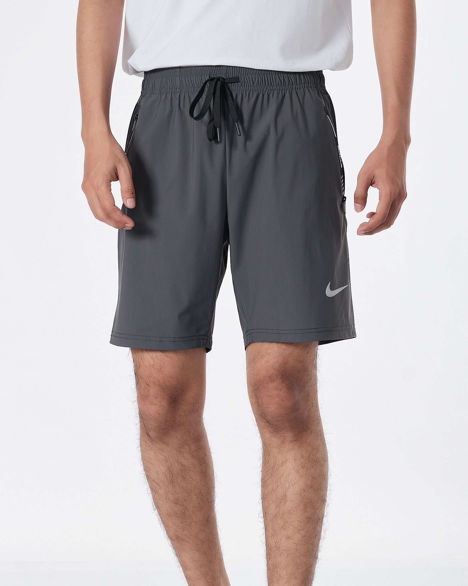 NIK Light Weight Men Grey Track Shorts 12.90