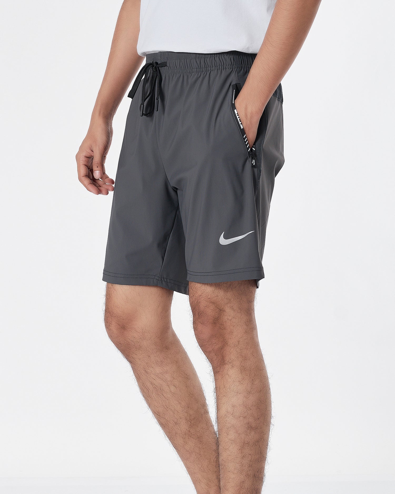 NIK Light Weight Men Grey Track Shorts 12.90