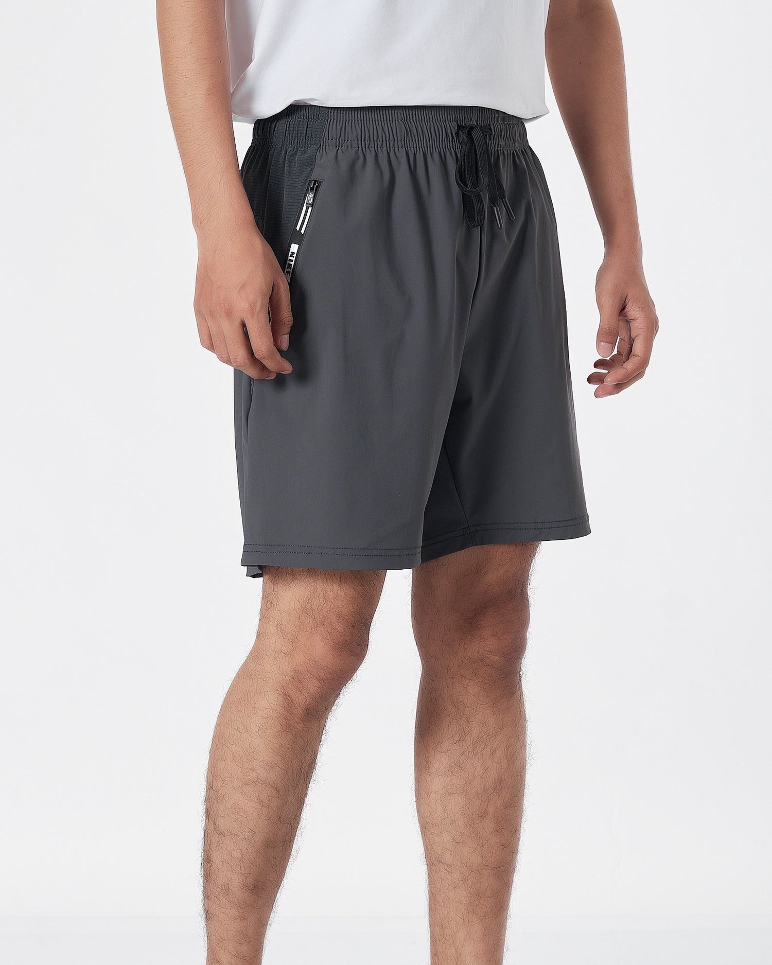 NIK Light Weight Men Grey Track Shorts 12.90